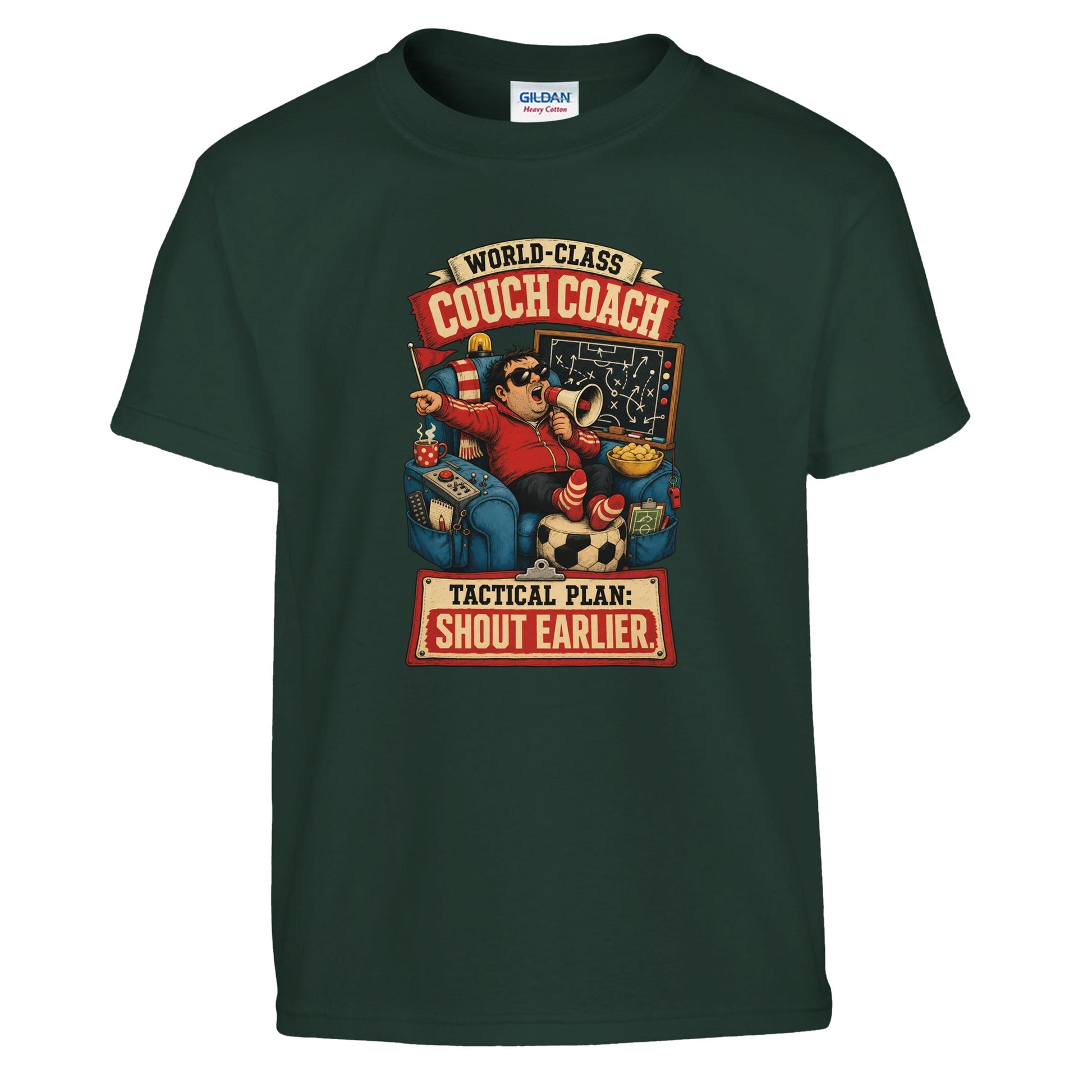 World-Class Couch Coach Kids' T-shirt — product view 13