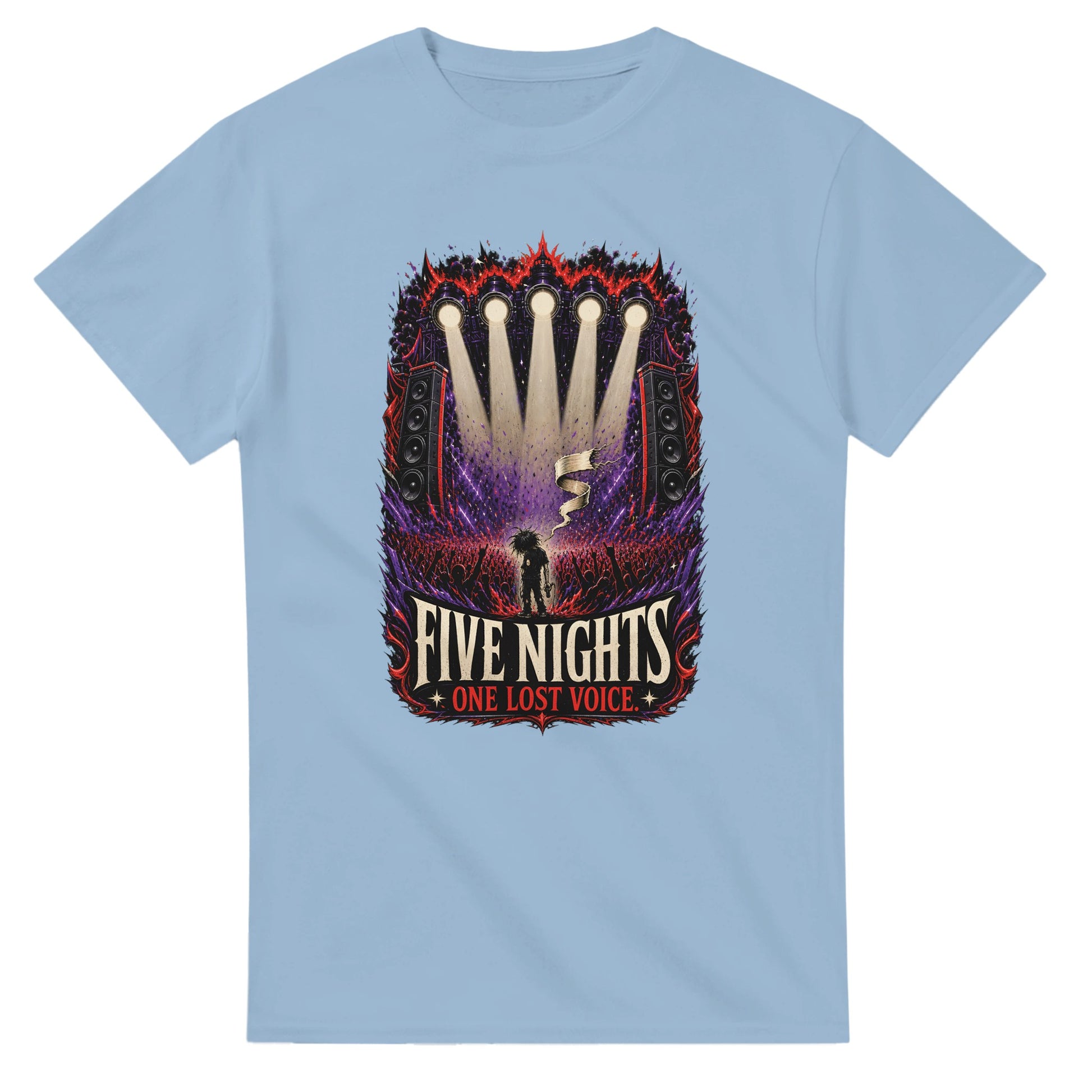Five Nights, One Lost Voice T-shirt — product view 3
