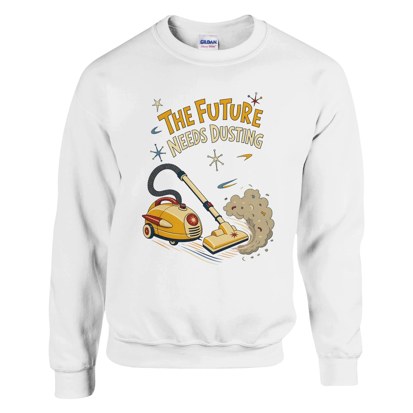 The Future Needs Dusting Sweatshirt — product view 1
