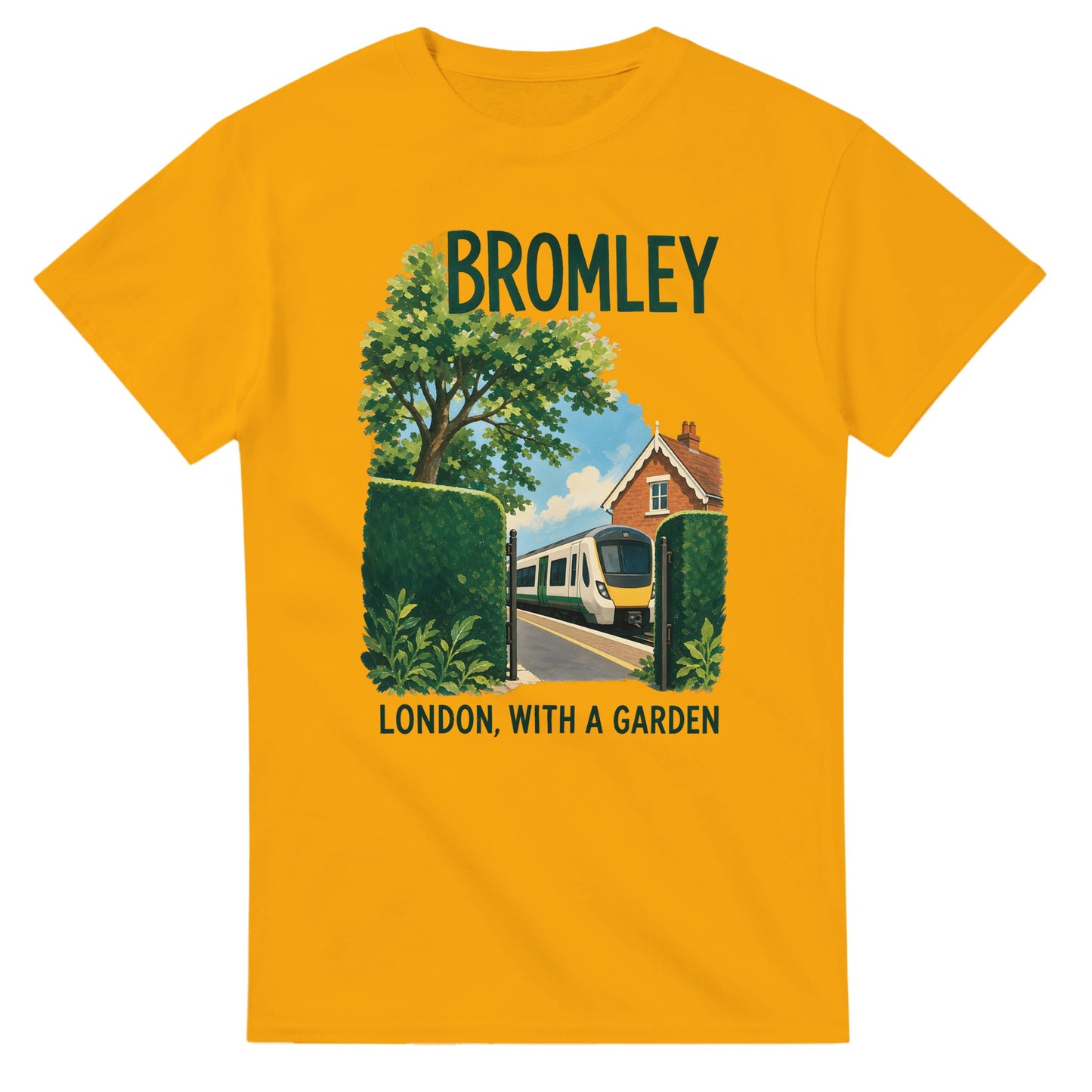 Bromley: London with a Garden T-shirt — product view 14