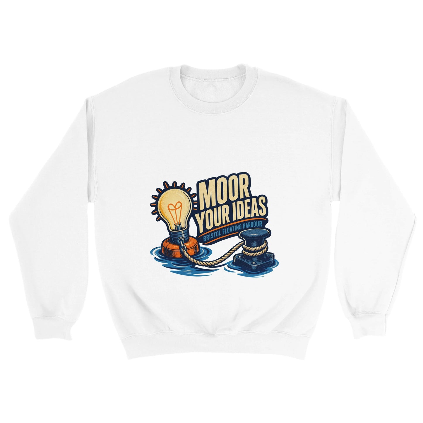 Moor Your Ideas – Bristol Floating Harbour Sweatshirt — product view 2