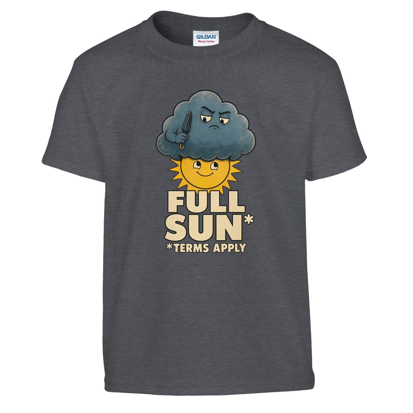 Full Sun, Terms Apply Weather Graphic Kids' T-shirt — product view 12