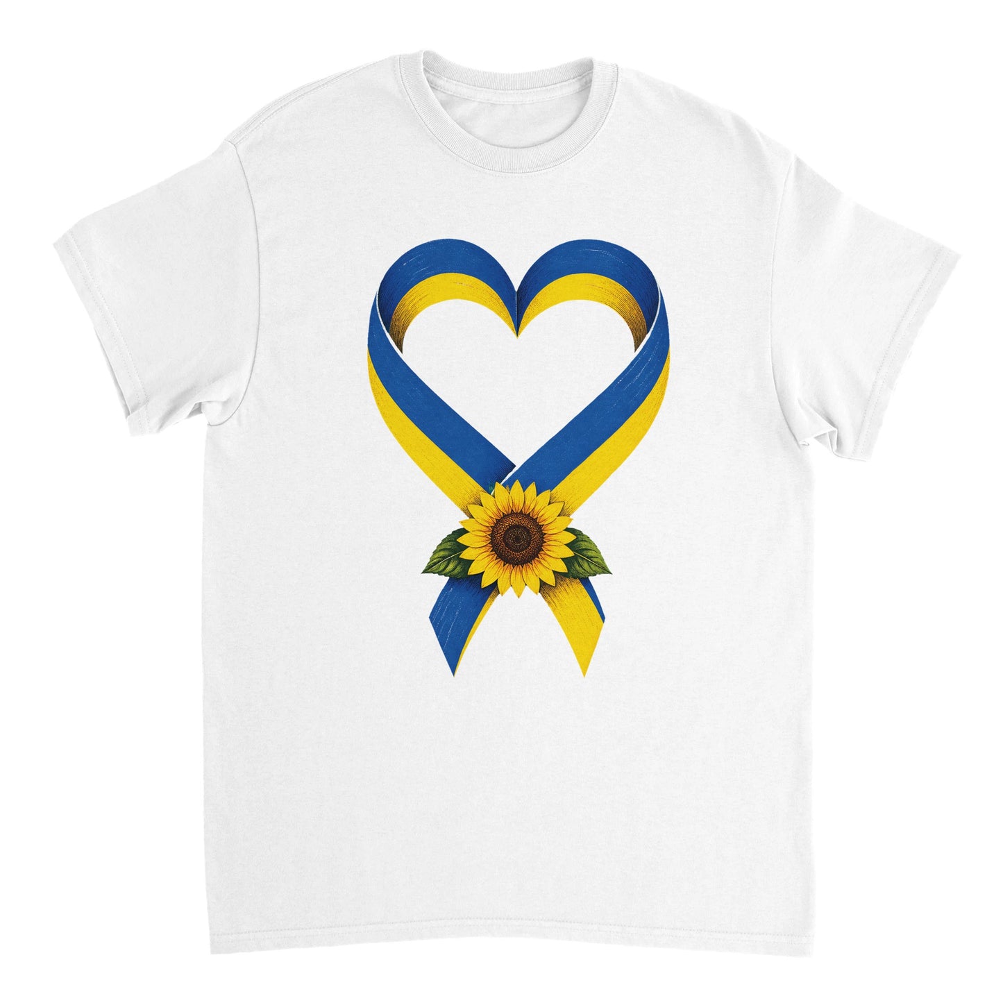 Ukraine Solidarity Ribbon T-shirt — product view 17