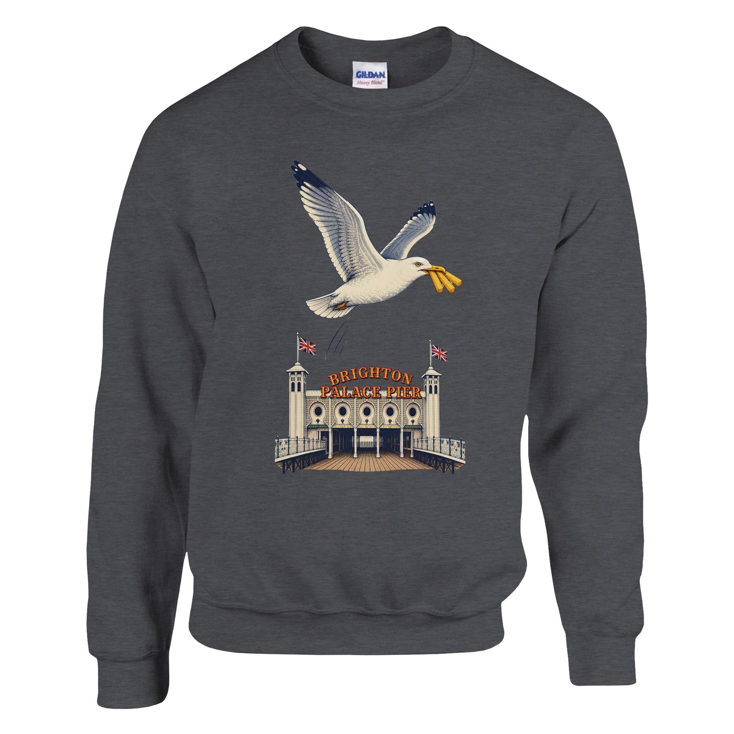 Brighton Palace Pier Chip Heist Sweatshirt — product view 10