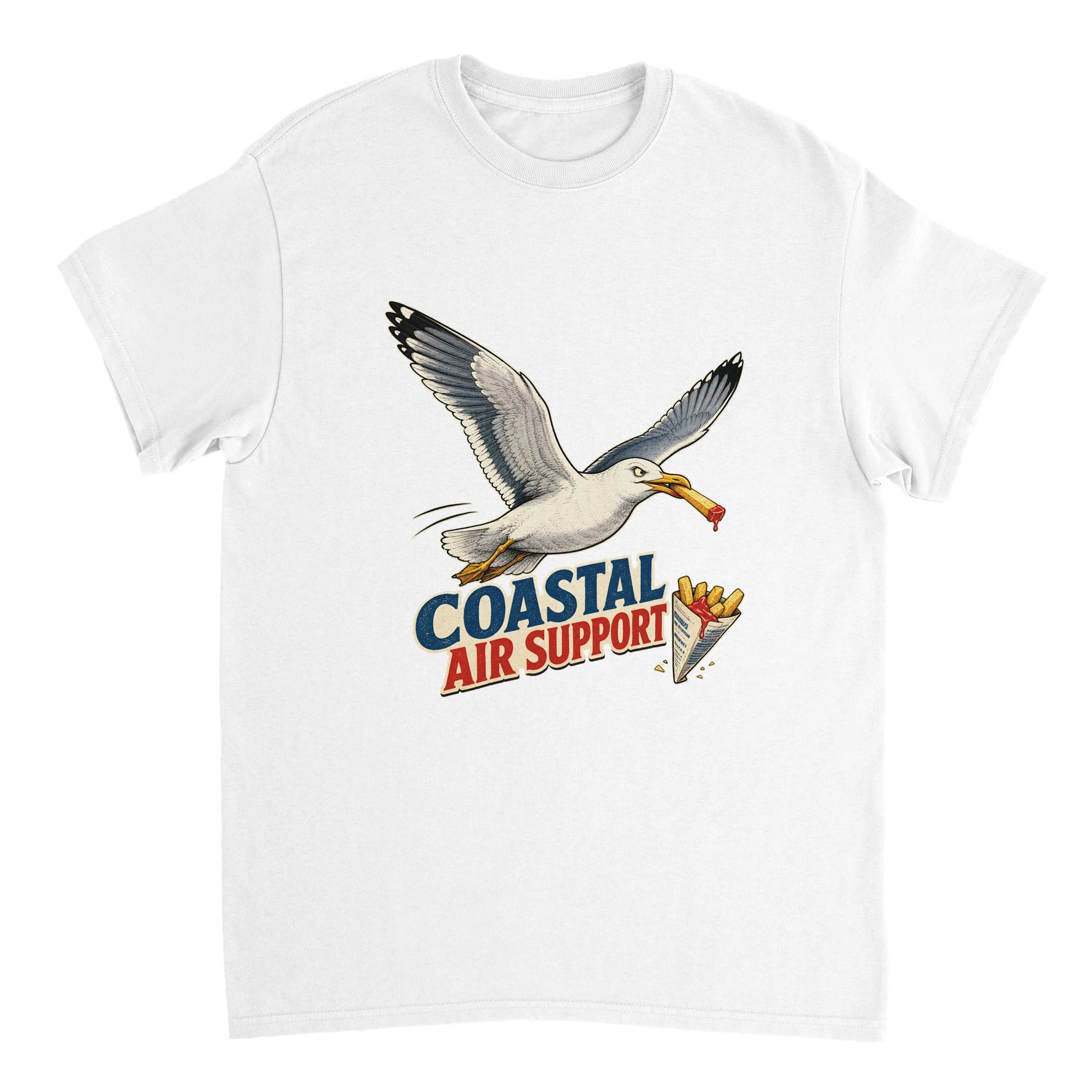 Coastal Air Support Seagull Graphic T-shirt — product view 17