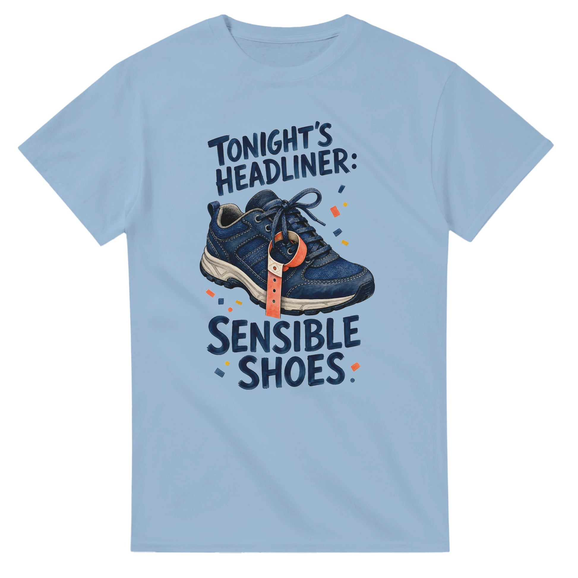 Tonight's Headliner: Sensible Shoes Concert T-shirt — product view 15