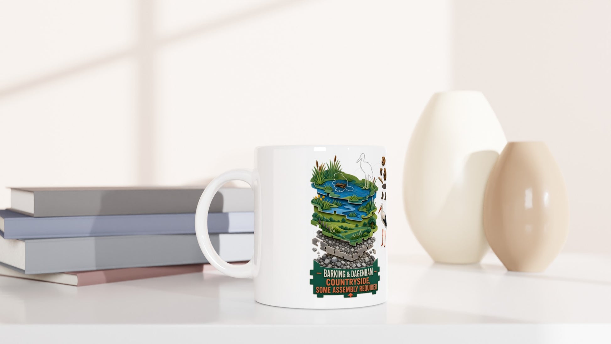 Barking & Dagenham Countryside Mug — product view 5