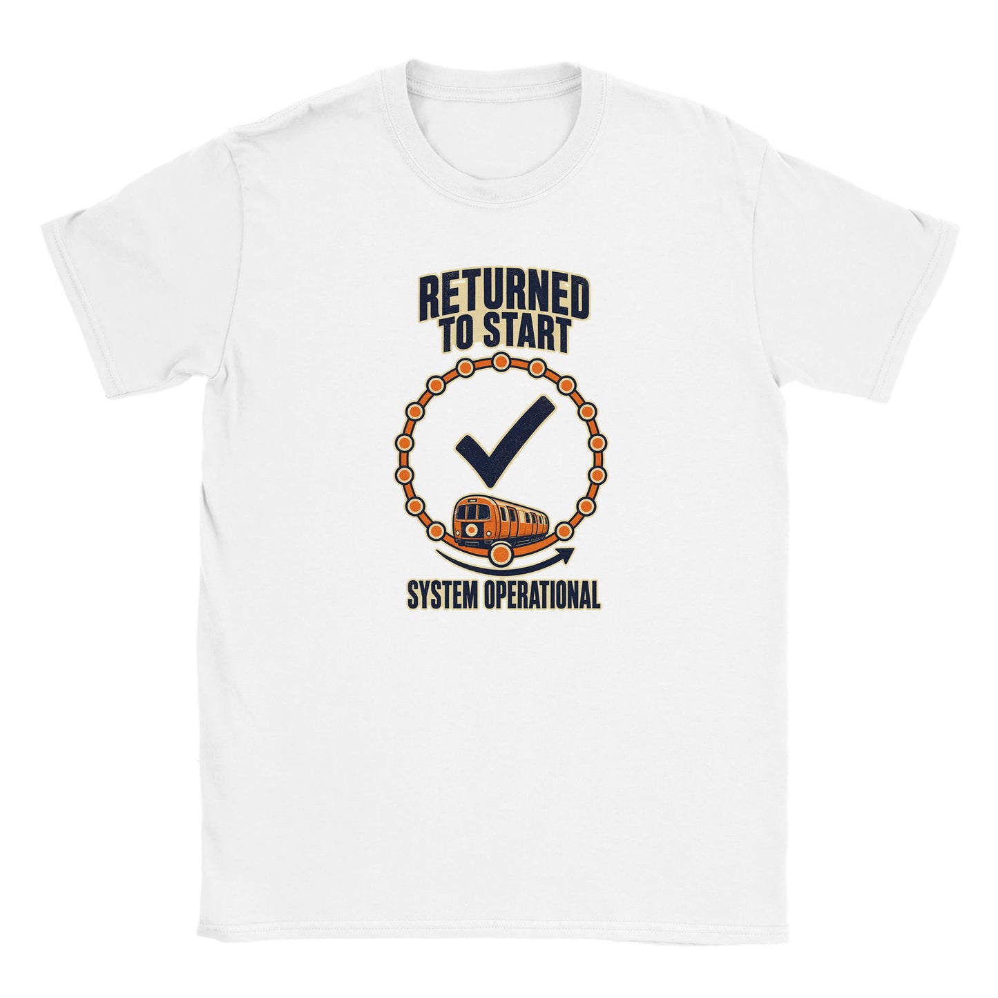 Glasgow Subway: System Operational Kids' T-shirt — product view 15