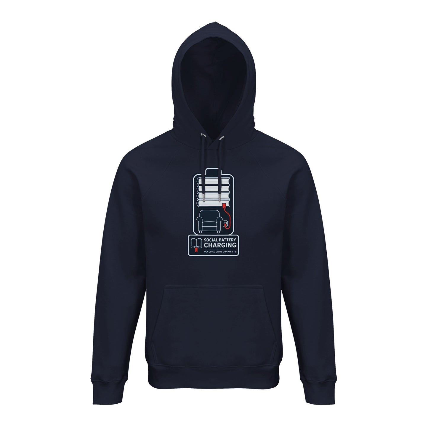 Social Battery Charging Hoodie — product view 5