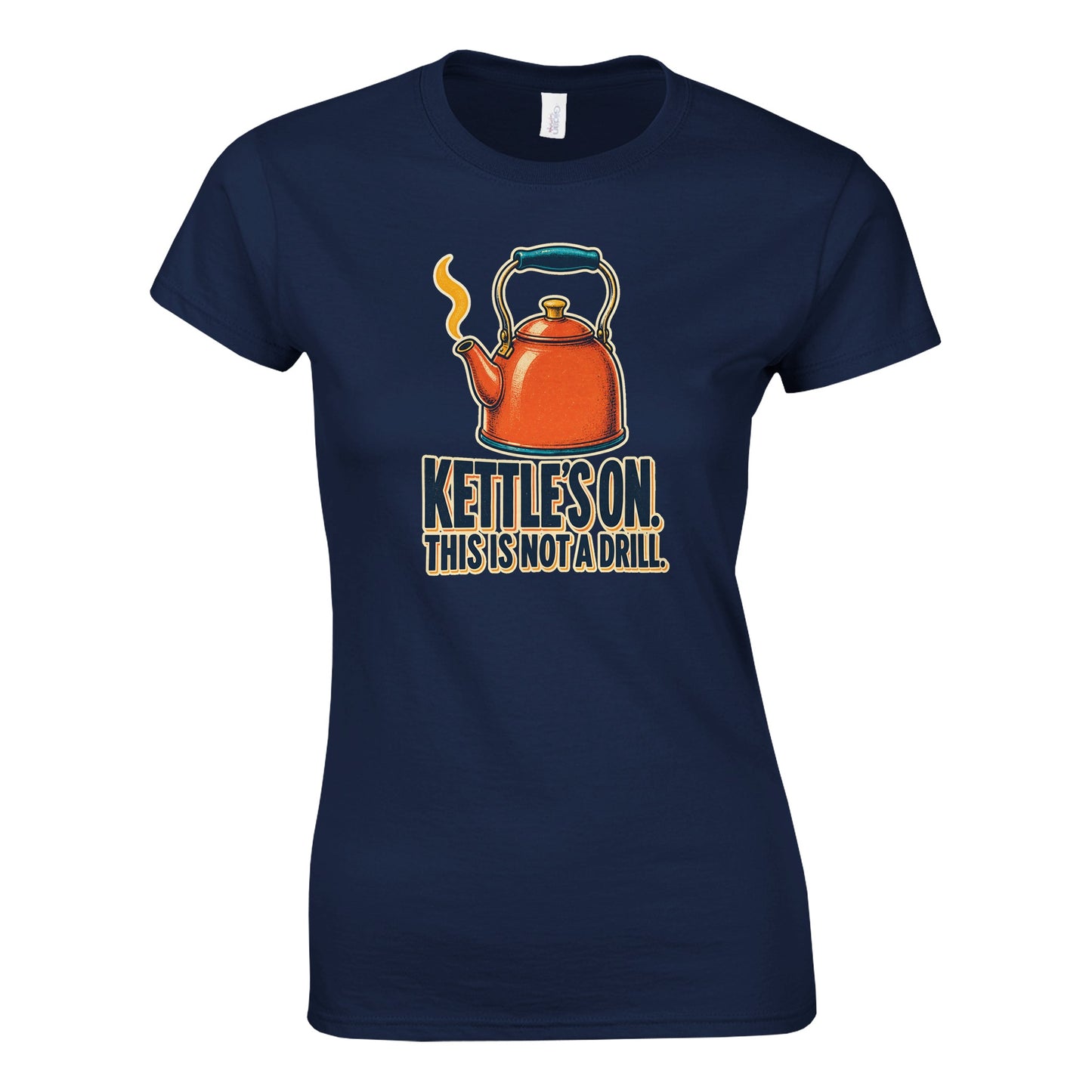 Kettle's On – This Is Not a Drill Women's T-shirt — product view 8