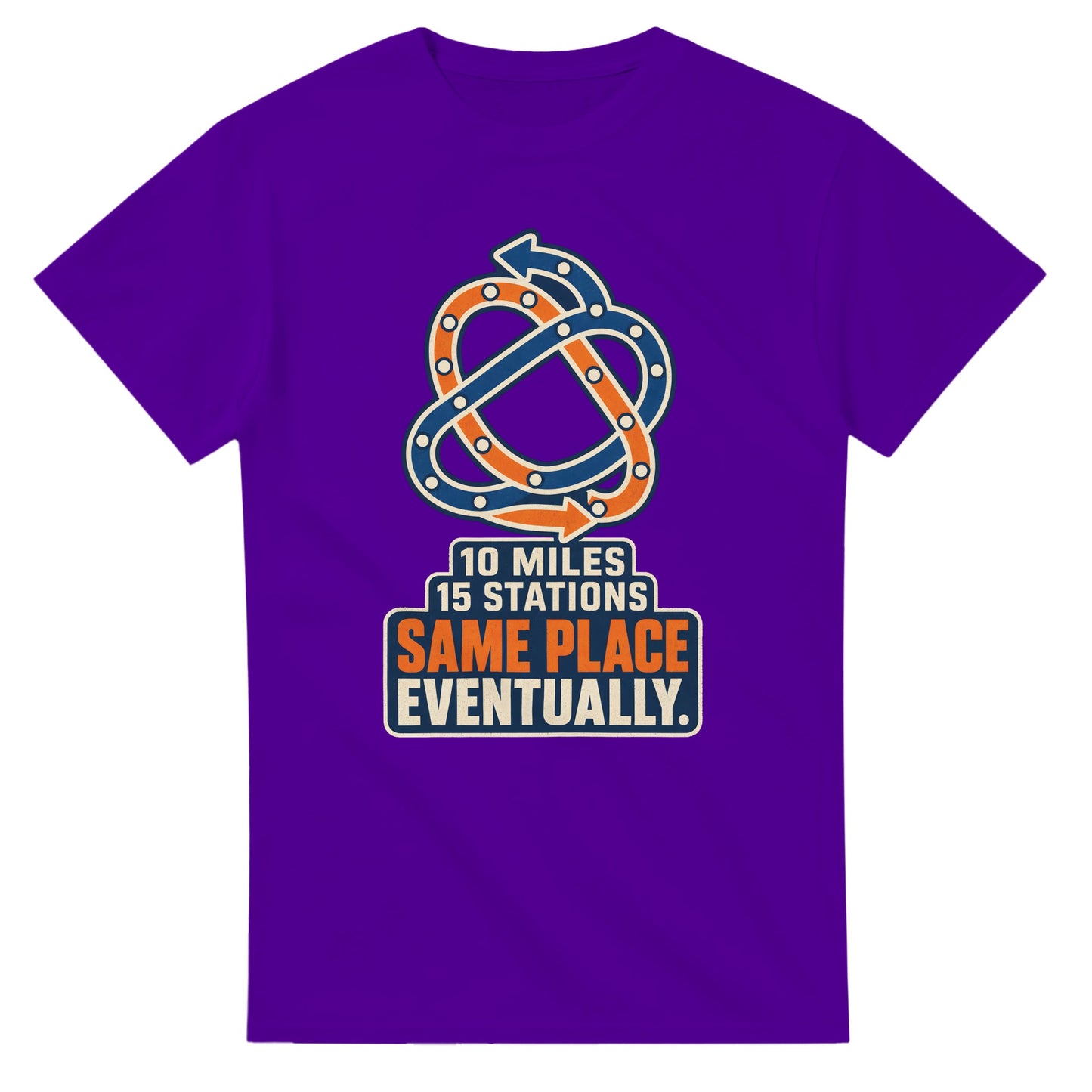 Glasgow Same Place Eventually T-shirt — product view 16
