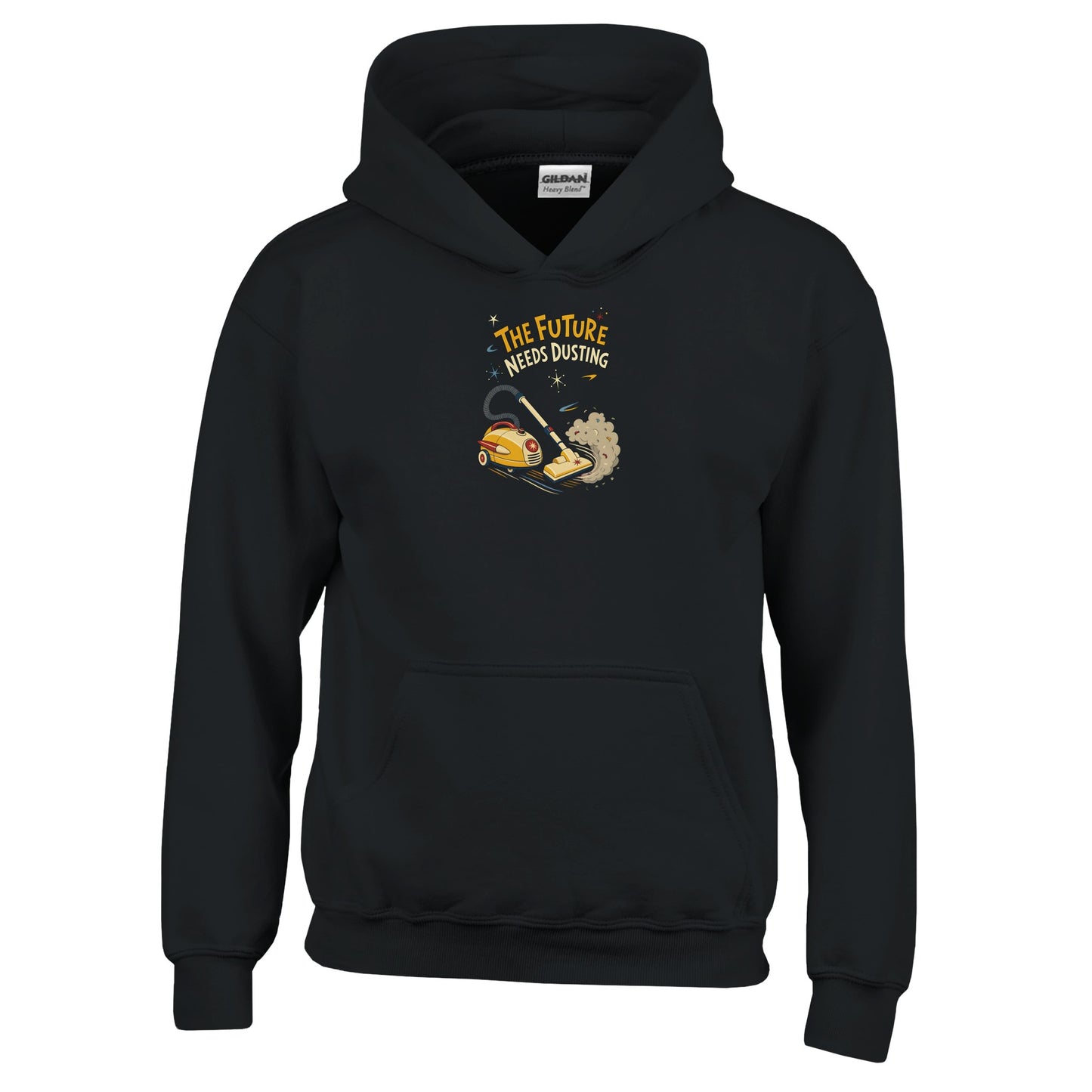 The Future Needs Dusting Kids' Hoodie — product view 3