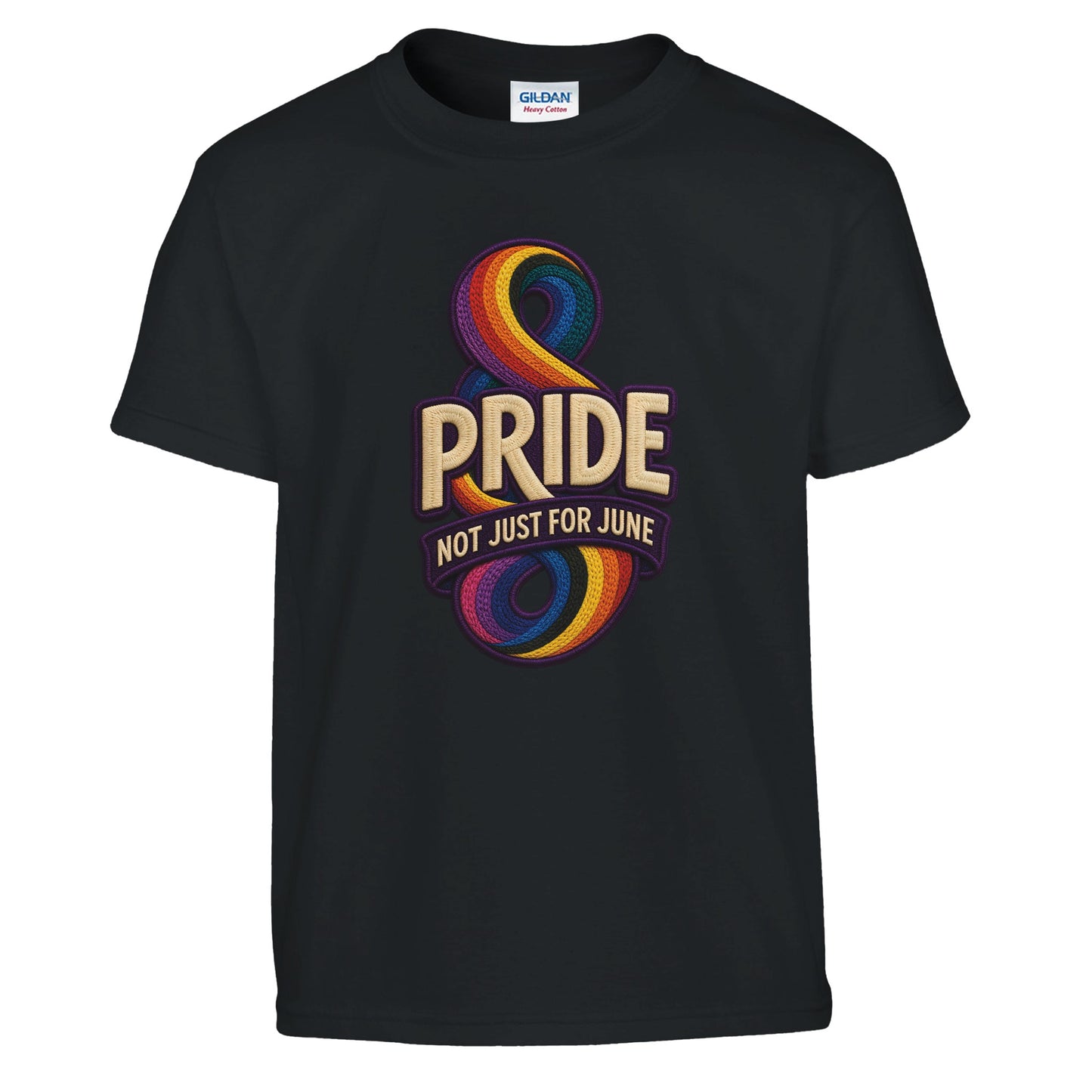 Pride: Not Just for June Kids' T-shirt — product view 2