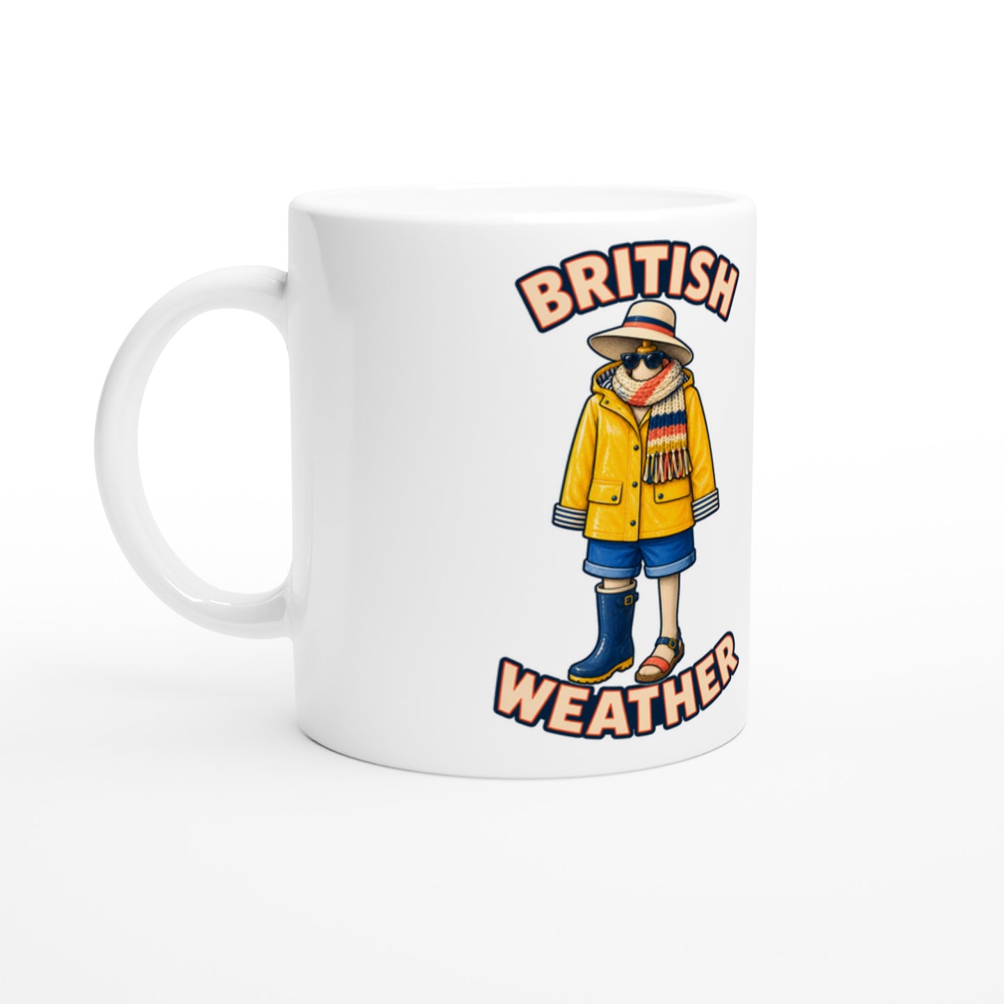 British Weather All-Weather Outfit Mug — product view 1