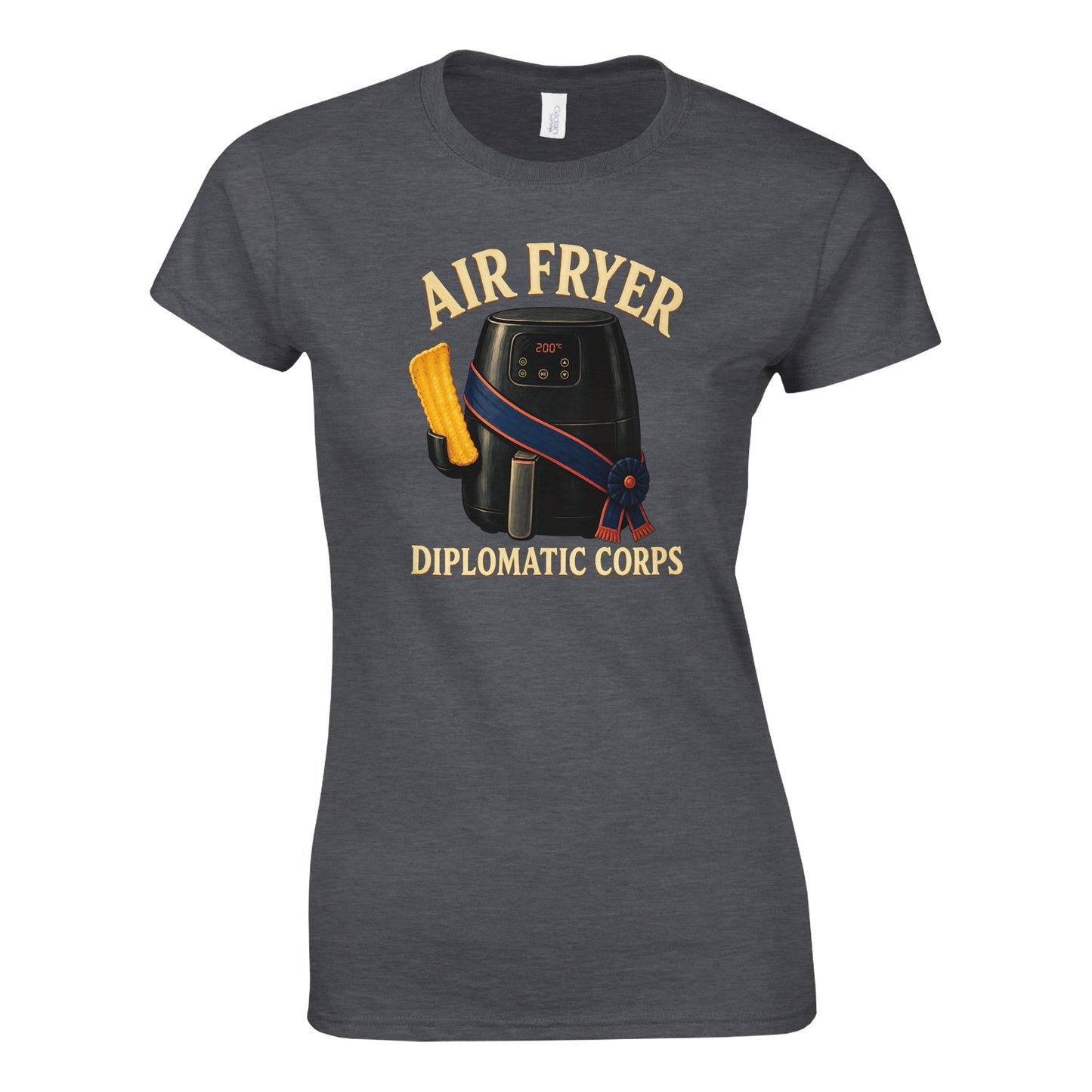 Air Fryer Diplomatic Corps Women's T-shirt — product view 11