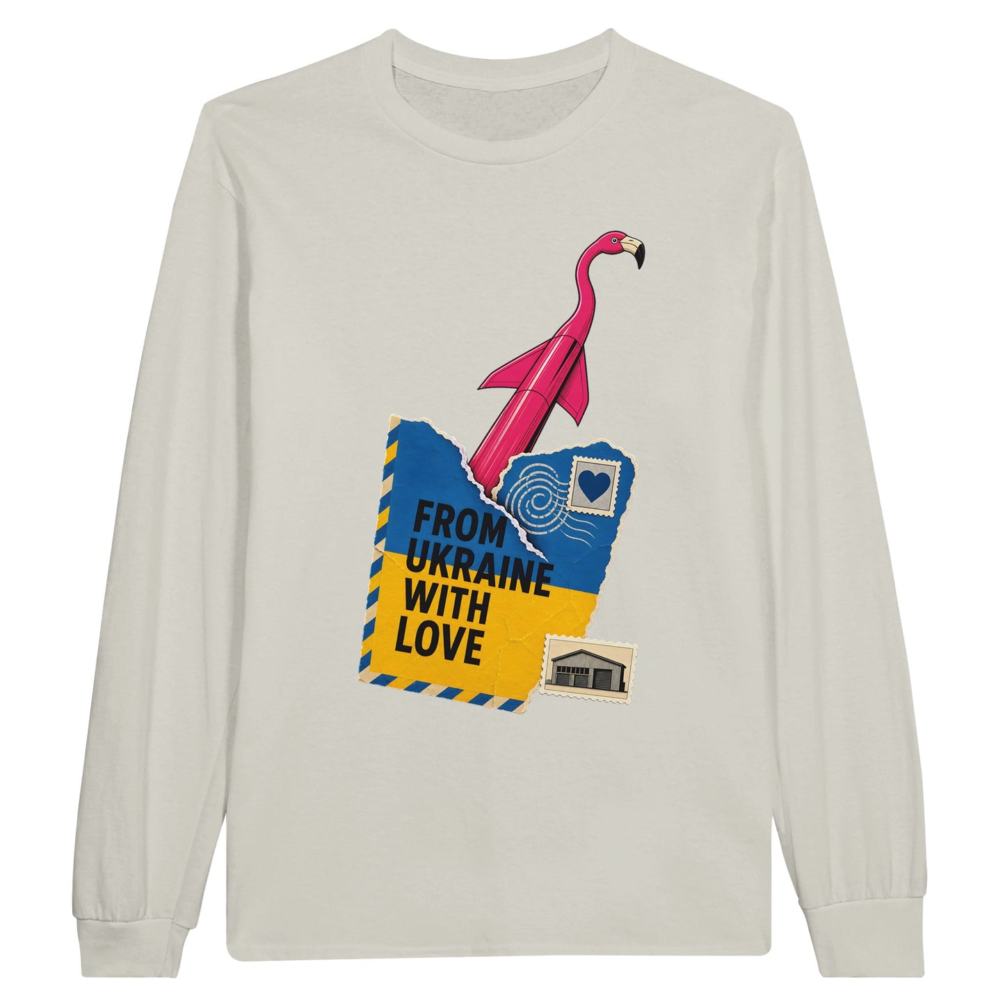 From Ukraine With Love Long-Sleeve T-shirt — product view 14