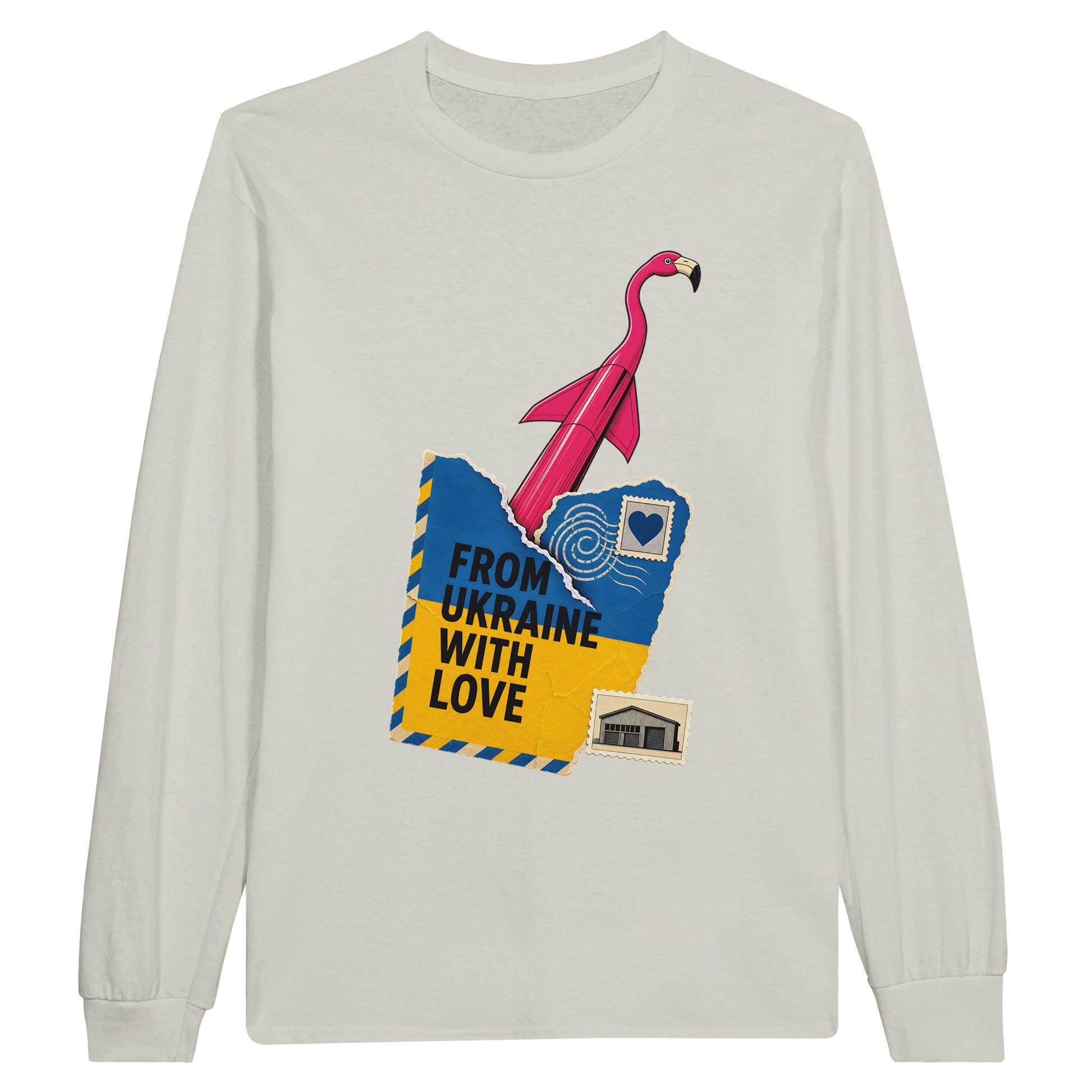 From Ukraine With Love Long-Sleeve T-shirt — product view 14
