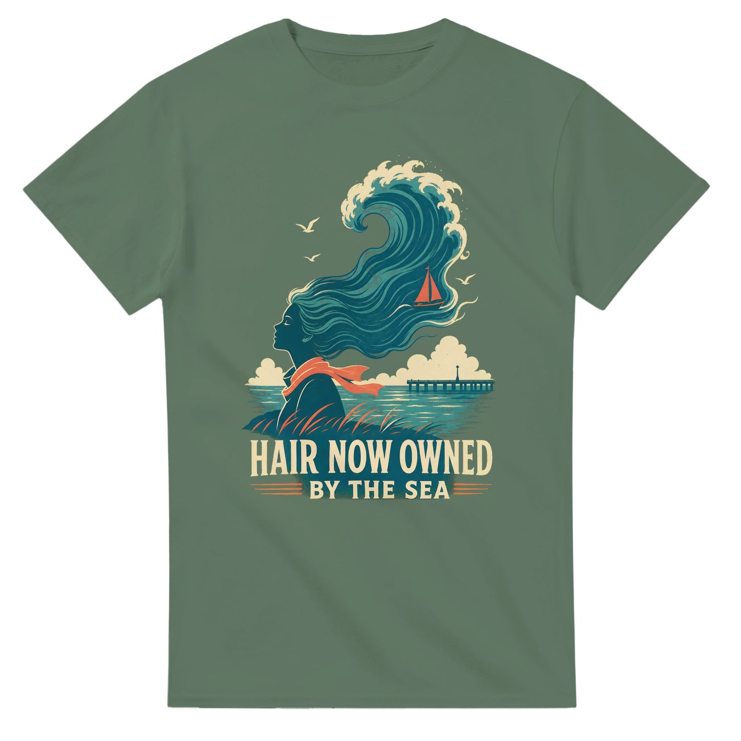 Hair Now Owned by the Sea T-shirt — product view 13