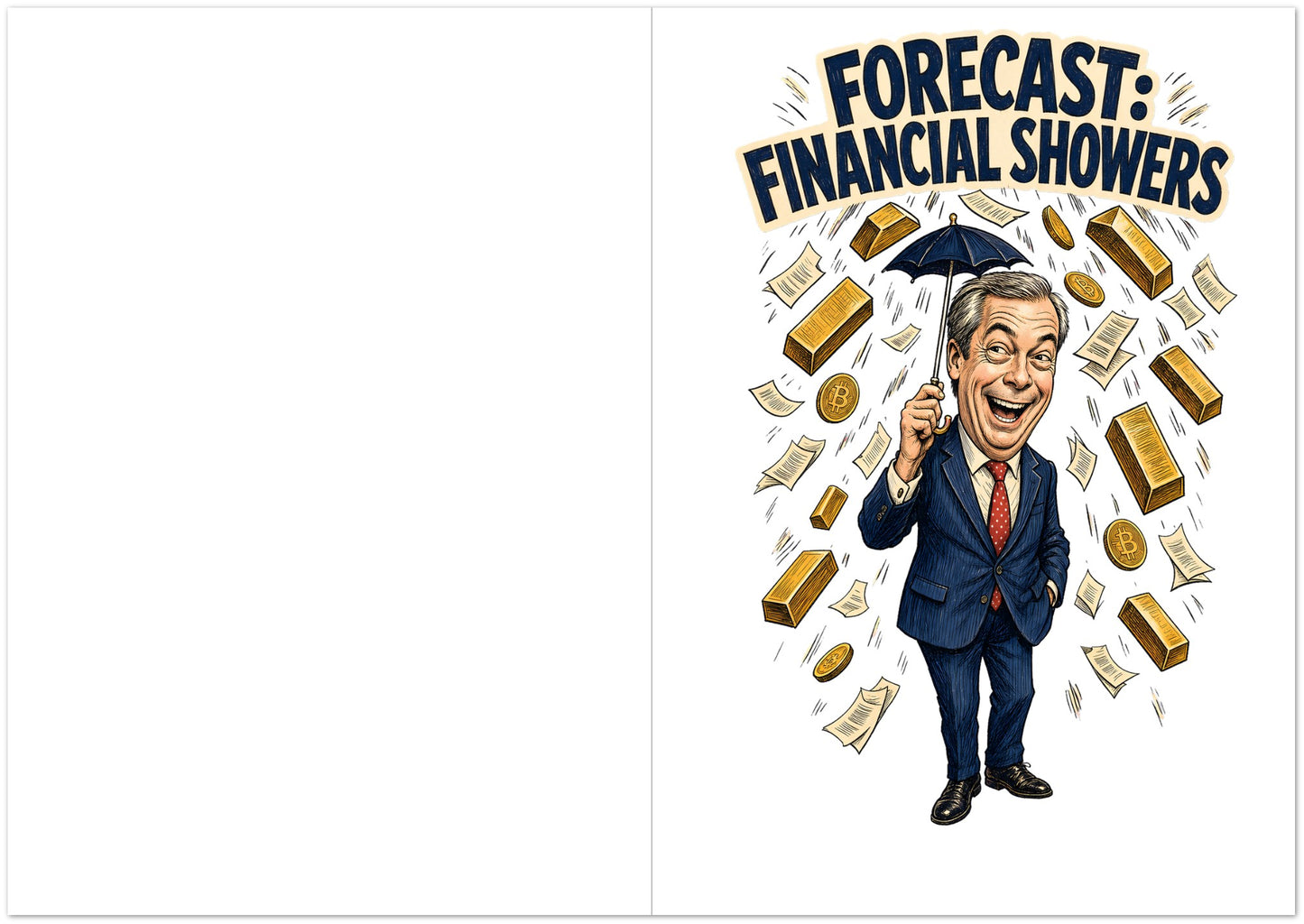 Forecast: Financial Showers Greeting Card Pack — product view 5