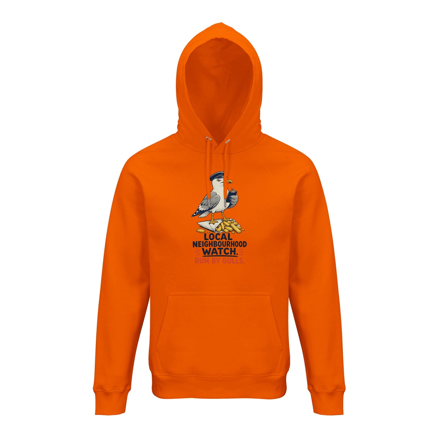Local Neighbourhood Watch: Run by Gulls Hoodie — product view 7