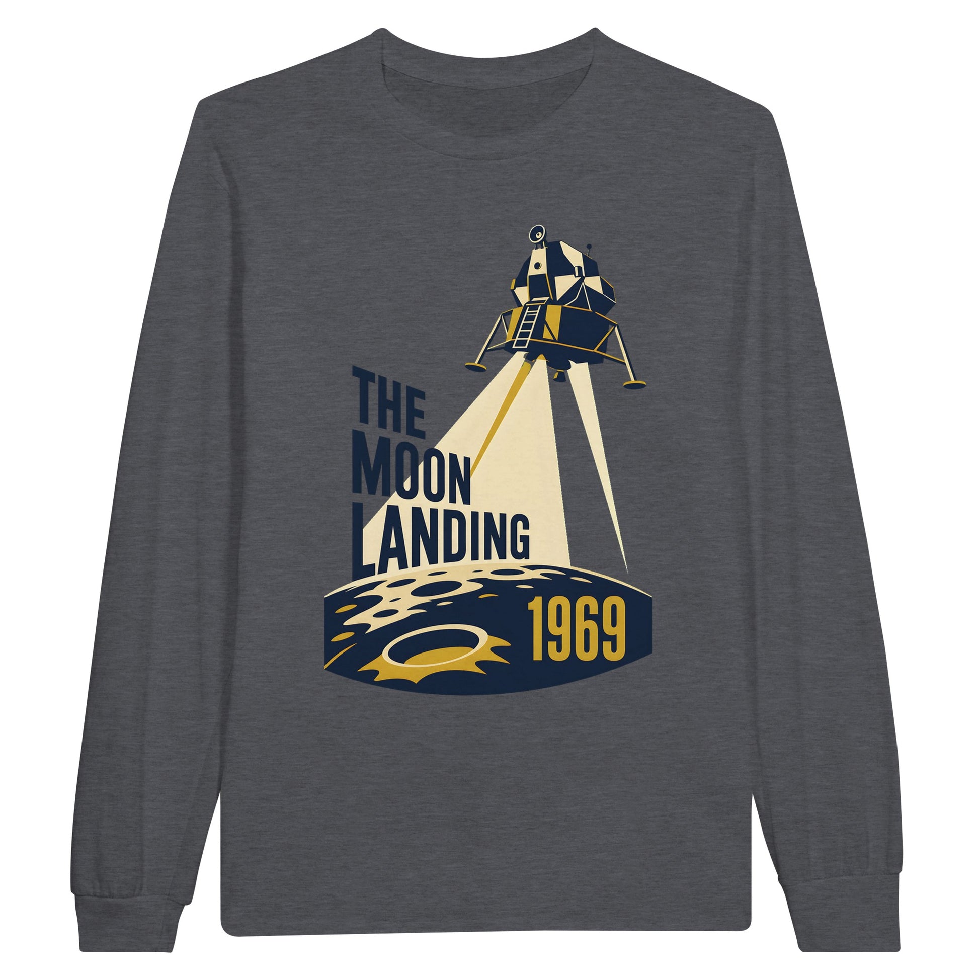 The Moon Landing — 1969 Long-Sleeve T-shirt — product view 2