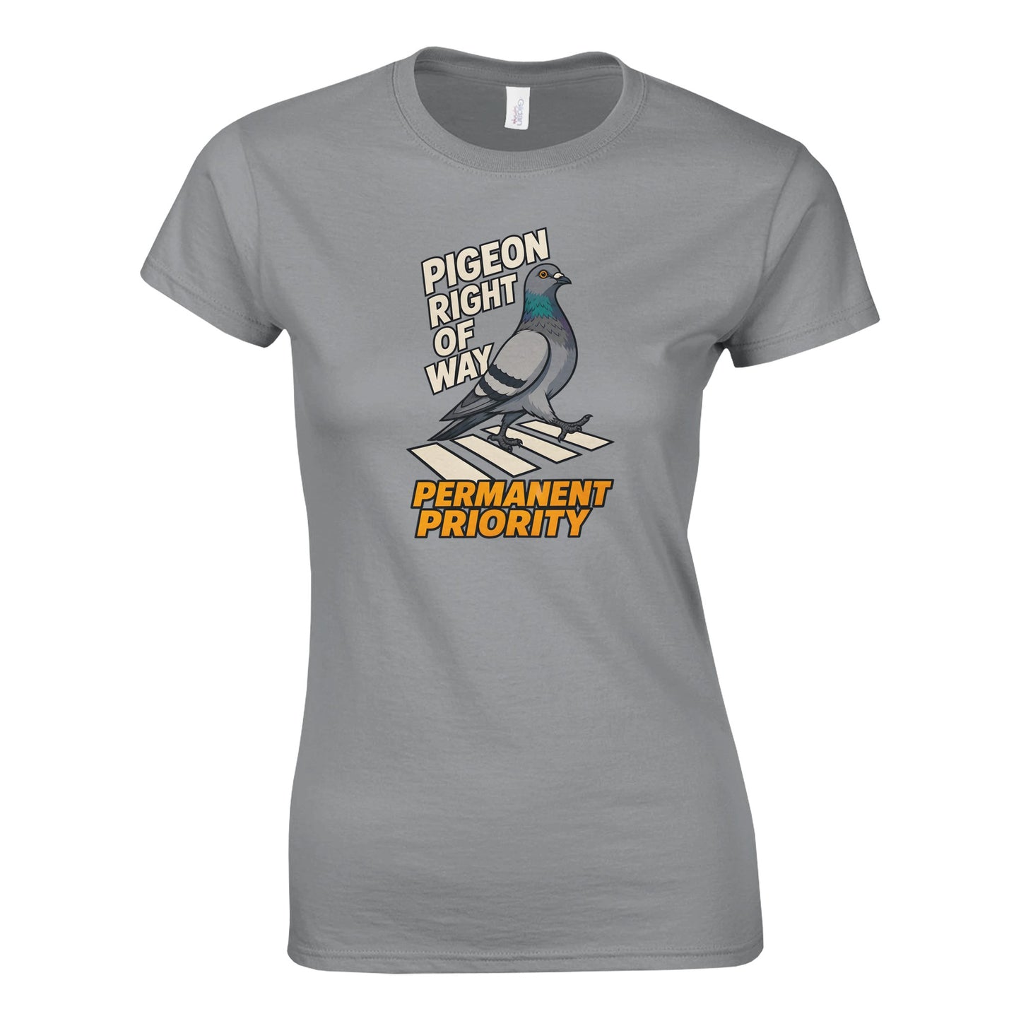Pigeon Right of Way Women's T-shirt — product view 10