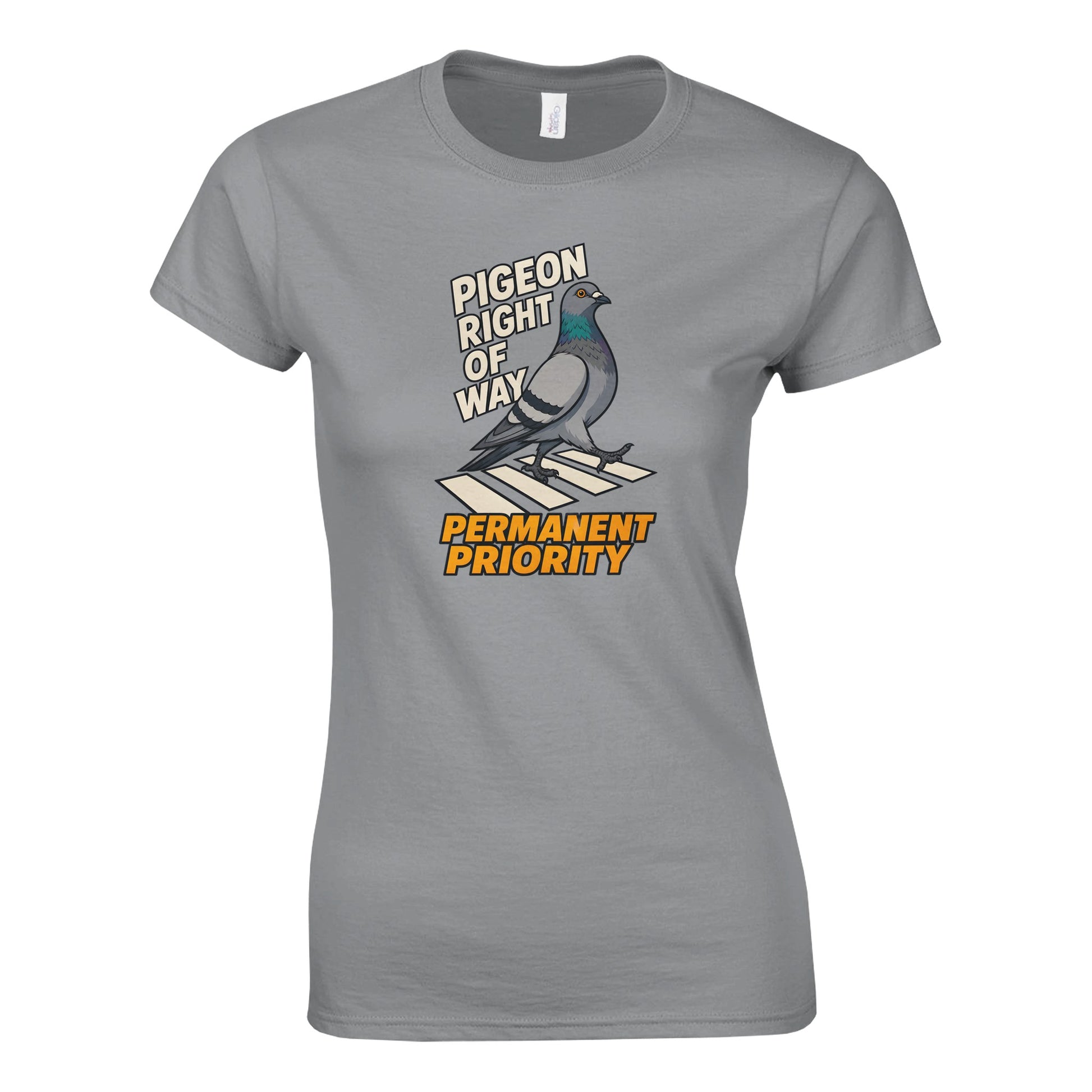 Pigeon Right of Way Women's T-shirt — product view 10