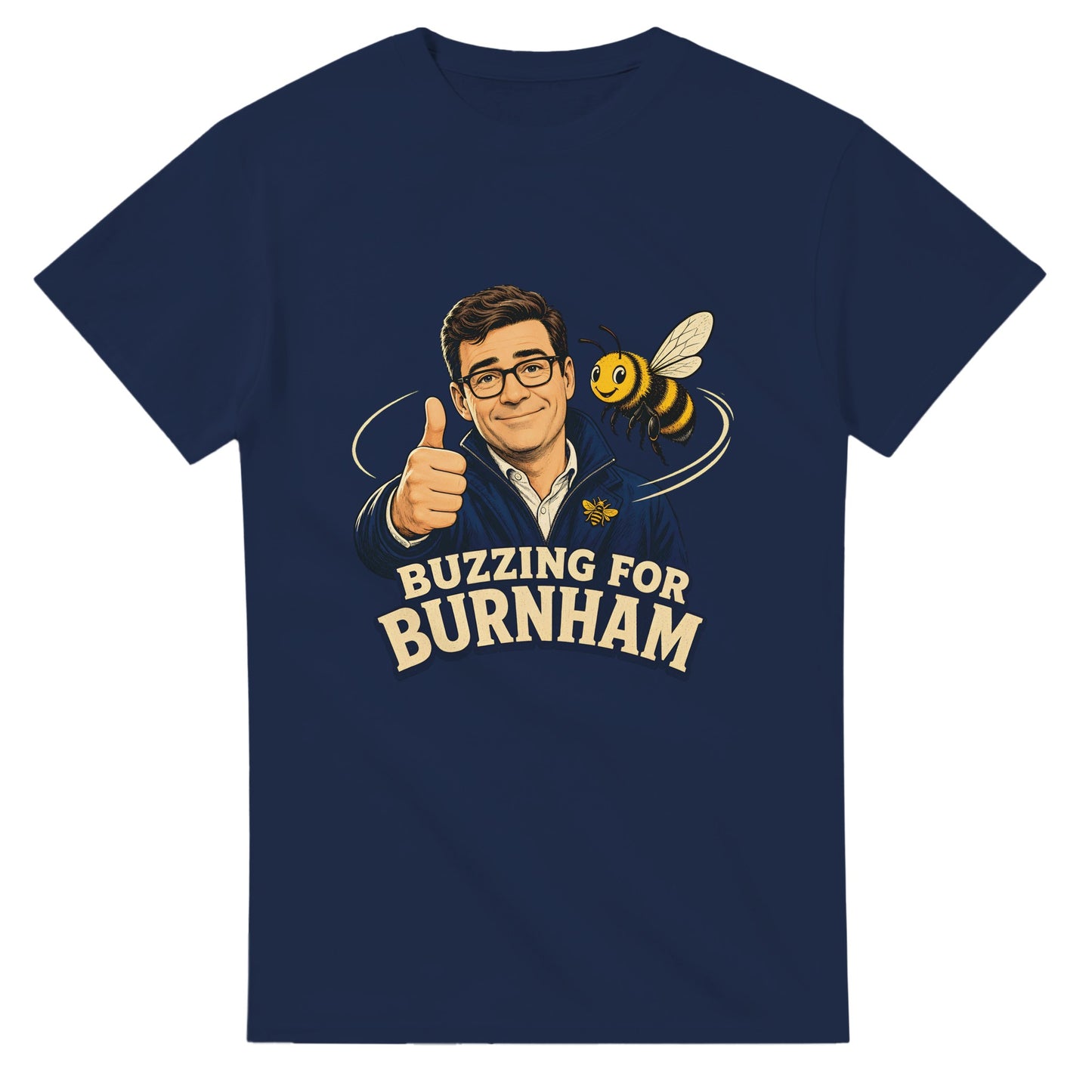 Buzzing for Burnham T-shirt — product view 5