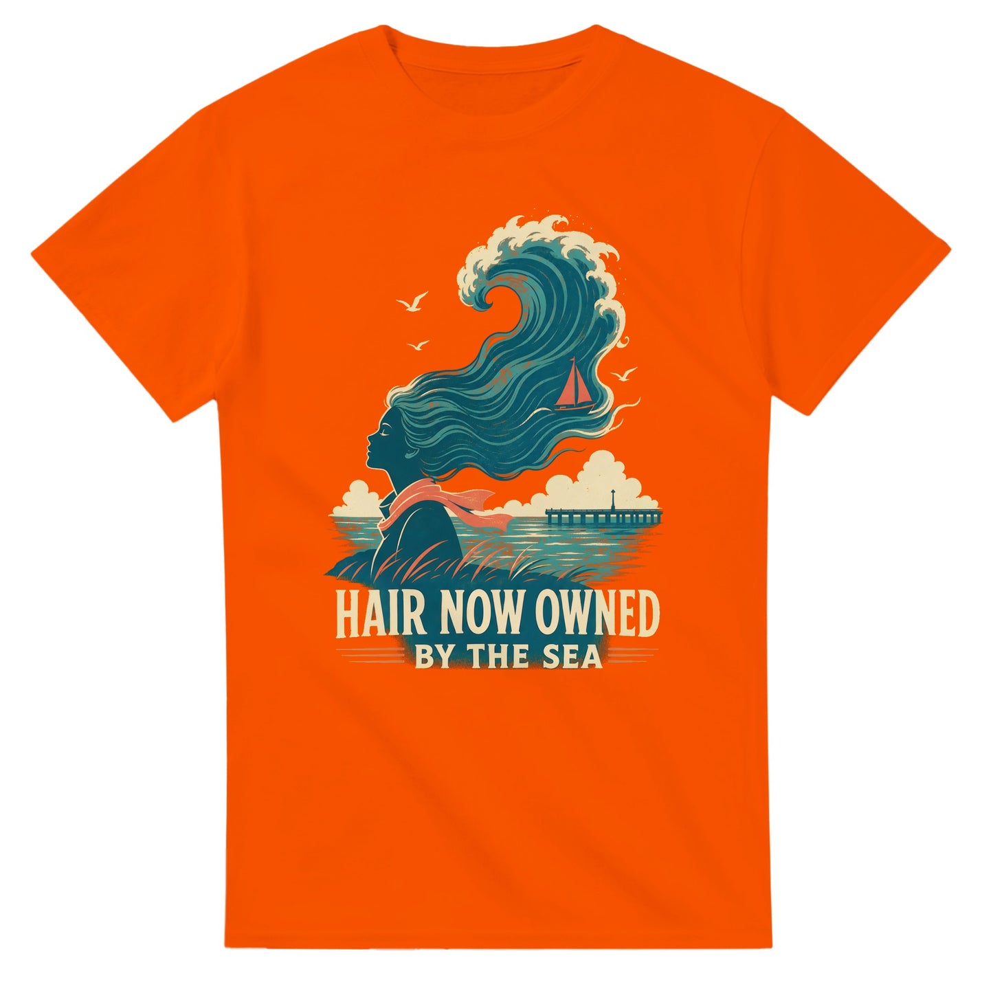 Hair Now Owned by the Sea T-shirt — product view 7