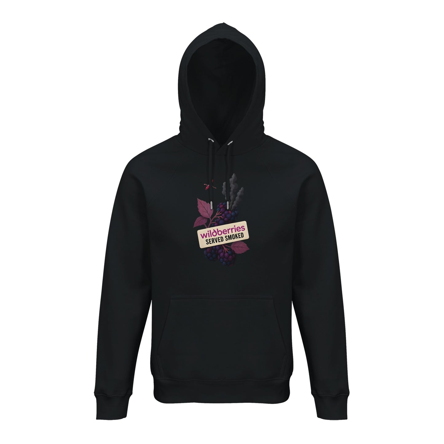 Wildberries, Served Smoked Hoodie — product view 2