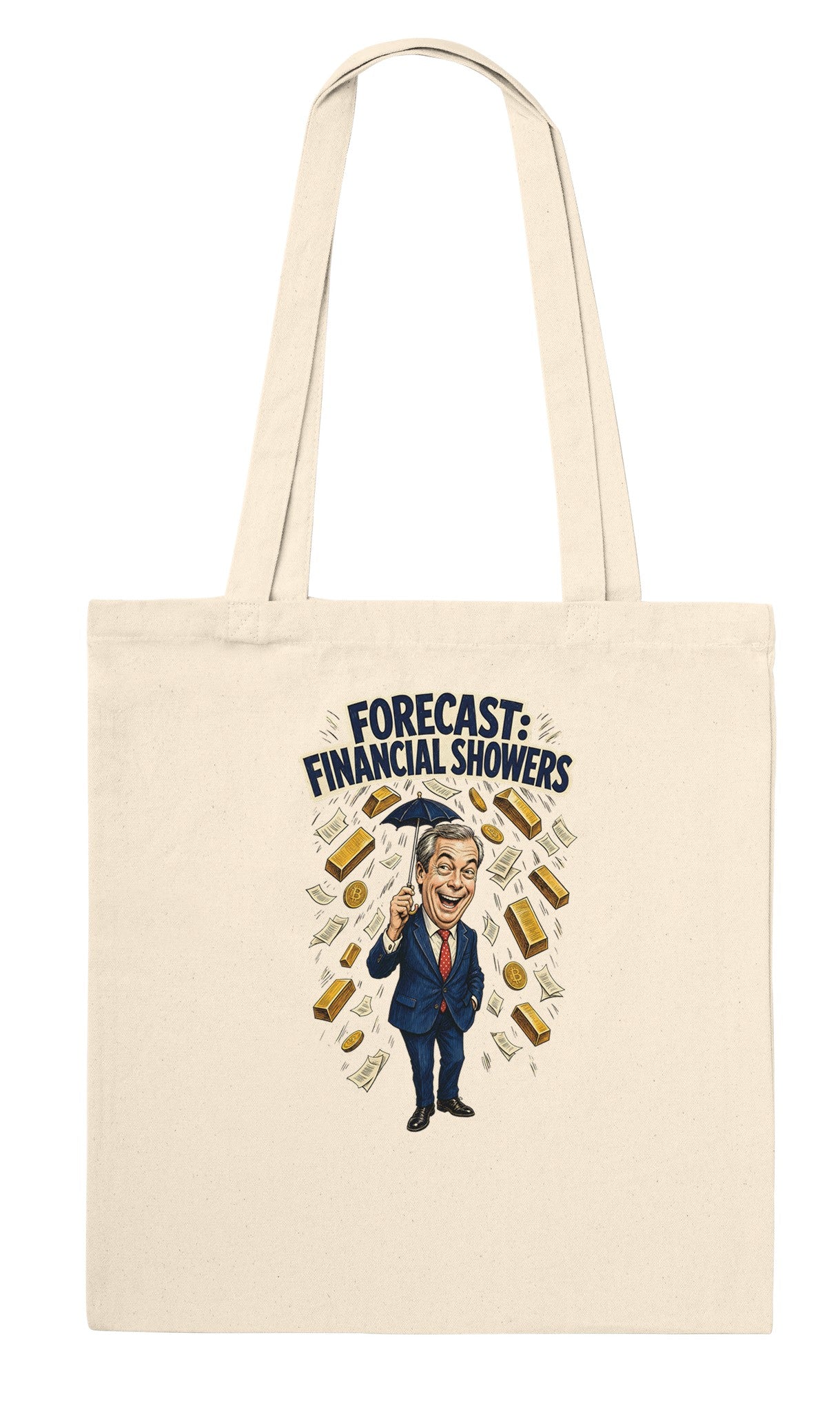 Forecast: Financial Showers Tote Bag — product view 6