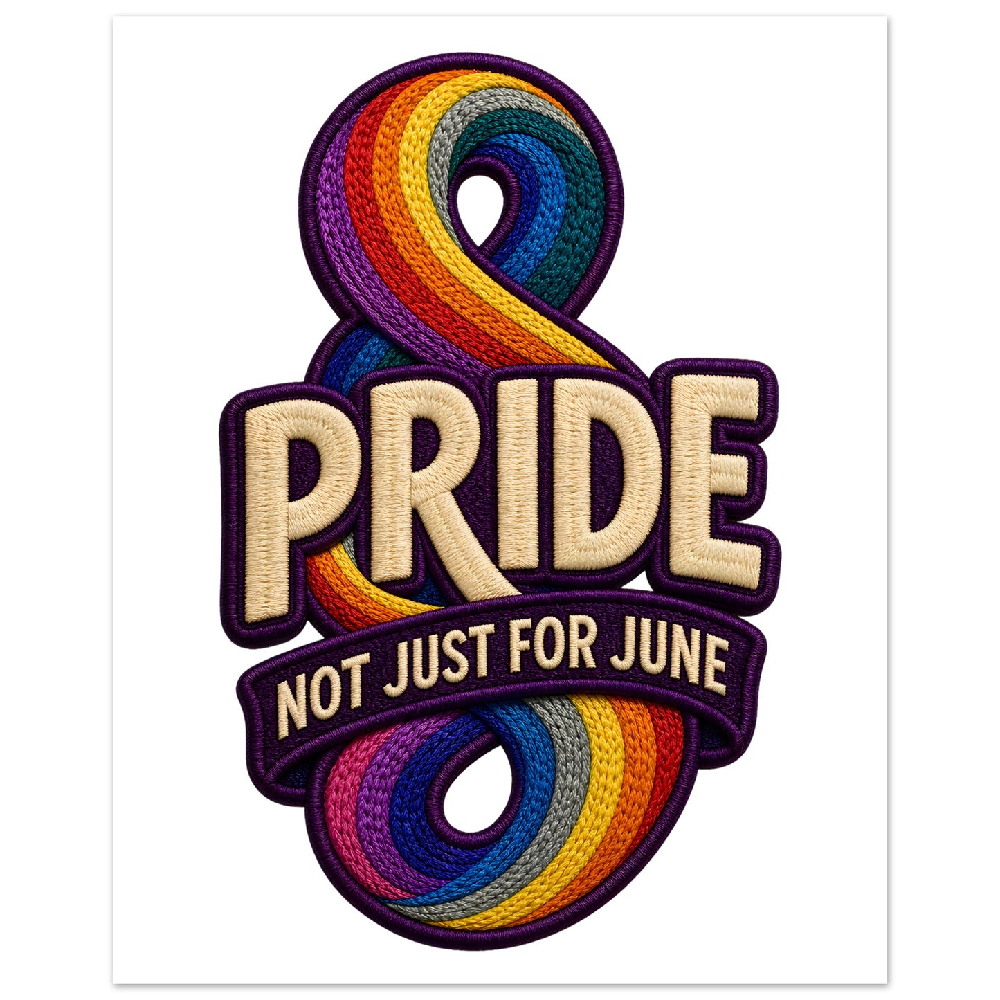 Pride: Not Just for June Poster — product view 3