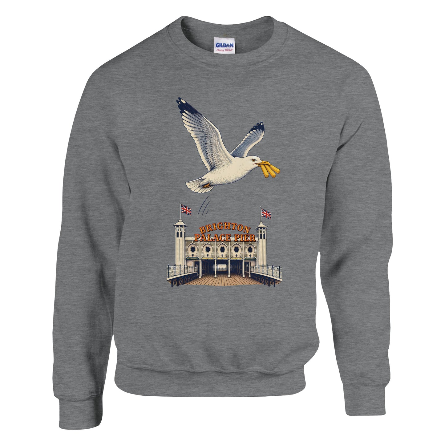 Brighton Palace Pier Chip Heist Sweatshirt — product view 16