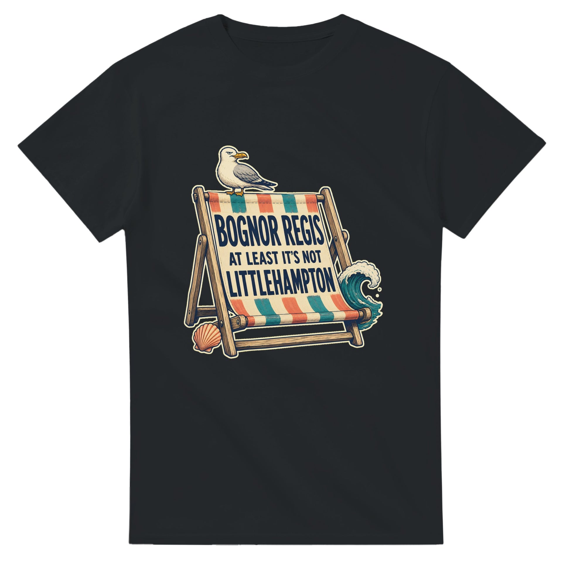 Bognor Regis — At Least It's Not Littlehampton T-shirt — product view 10