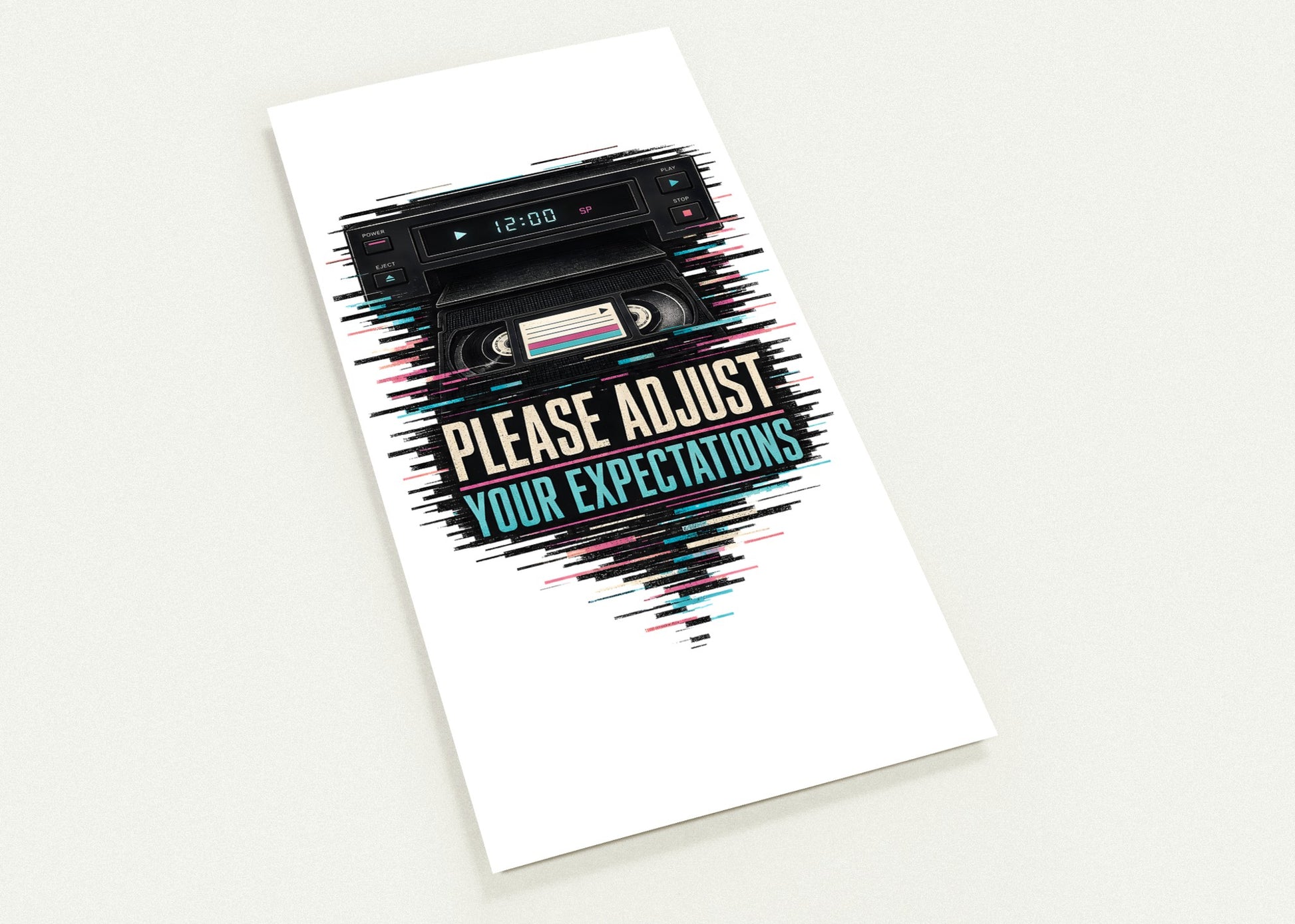 Please Adjust Your Expectations Postcard Pack — product view 1