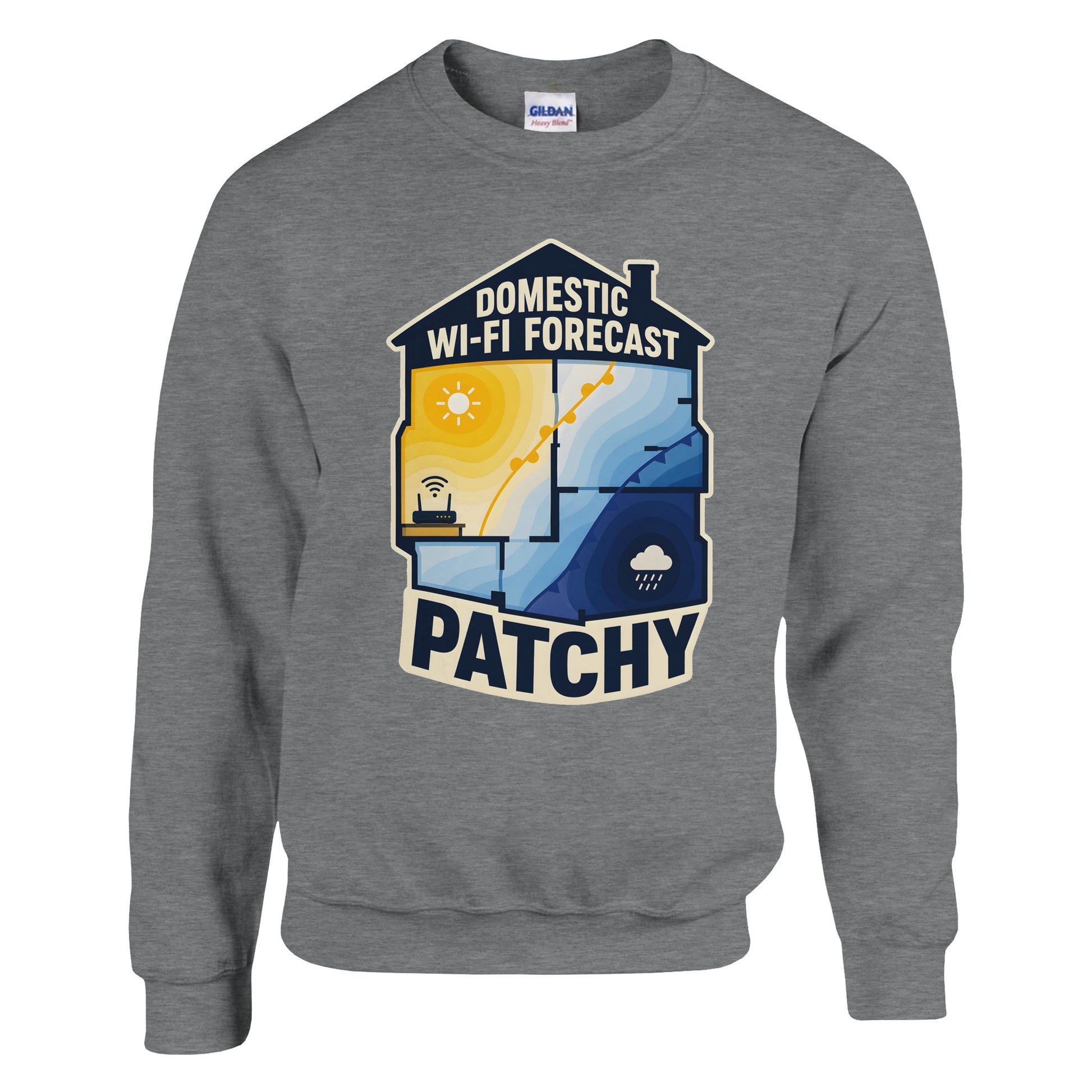 Domestic Wi-Fi Forecast Patchy Sweatshirt — product view 16