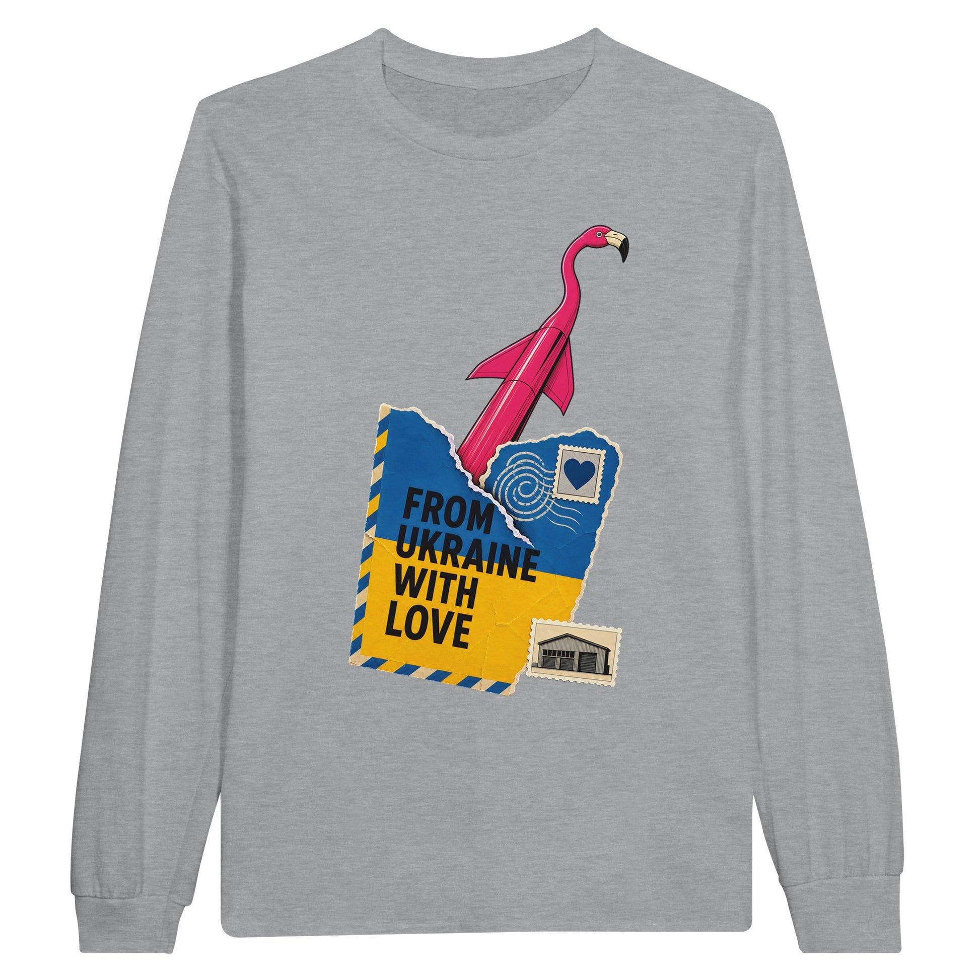 From Ukraine With Love Long-Sleeve T-shirt — product view 10