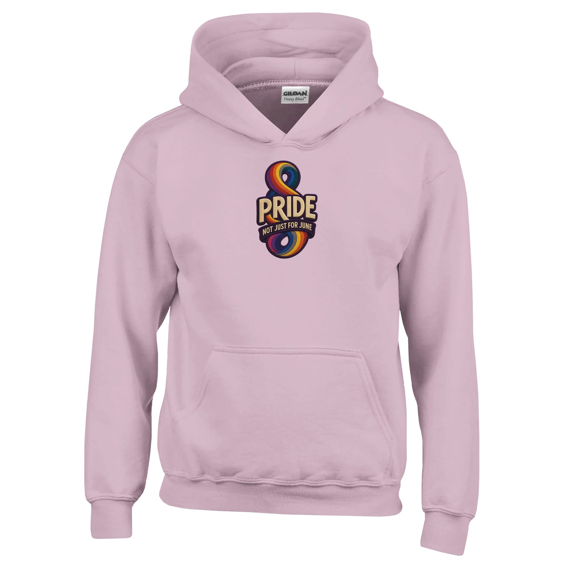 Pride: Not Just for June Kids' Hoodie — product view 5