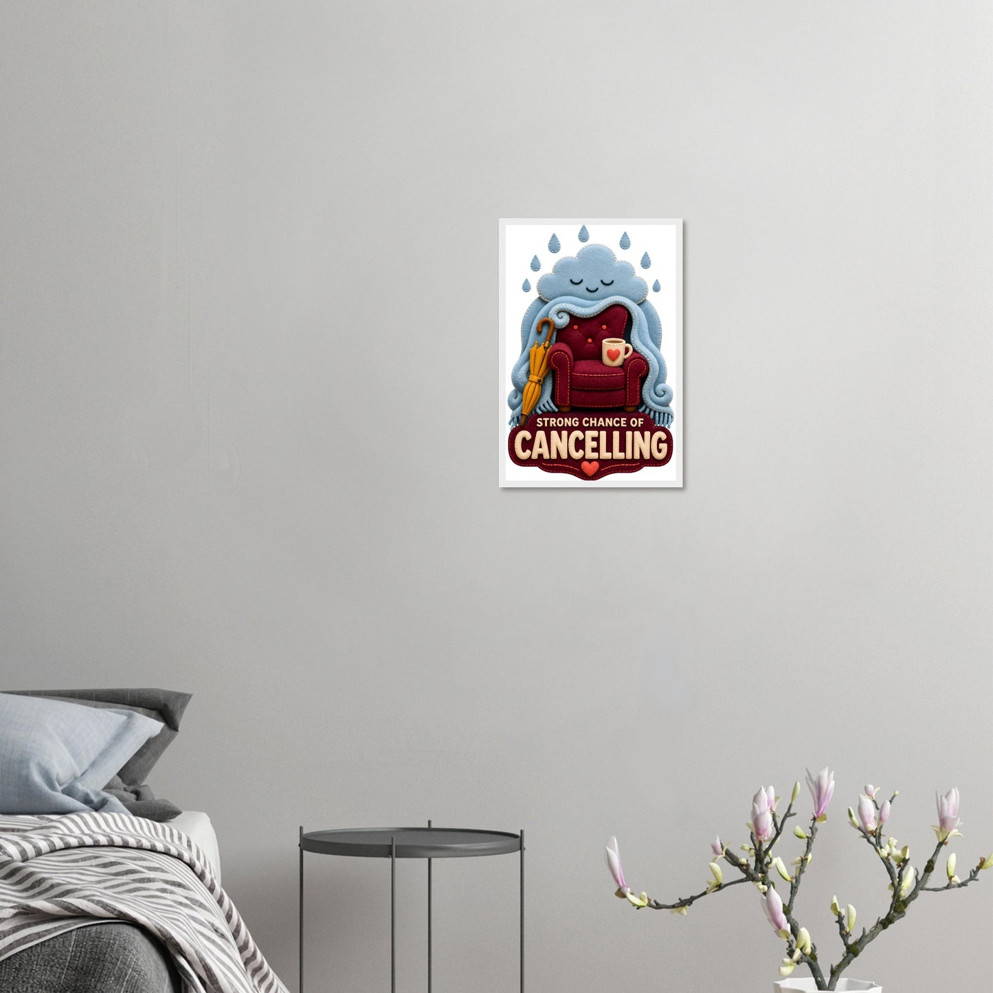 Strong Chance of Cancelling Framed Wall Art — product view 10