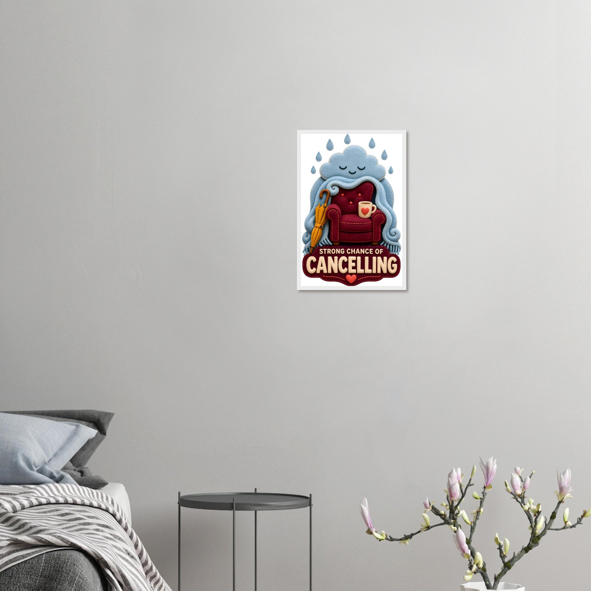 Strong Chance of Cancelling Framed Wall Art — product view 10