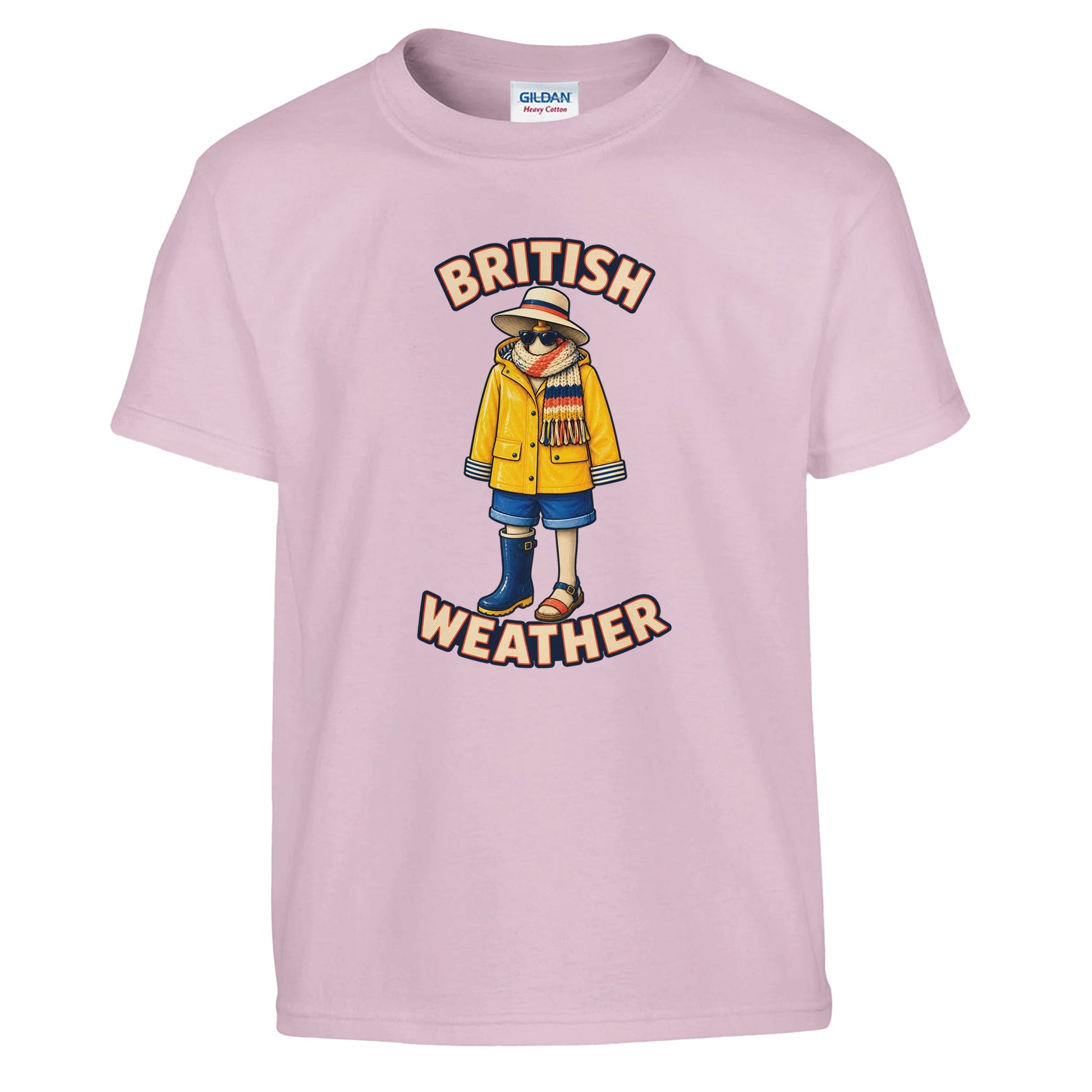 British Weather All-Weather Outfit Kids' T-shirt — product view 9