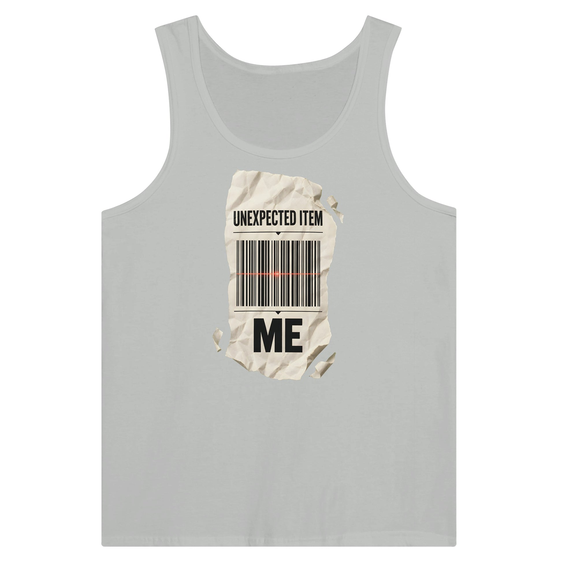 Unexpected Item: Me Premium Unisex Tank Top — product view 5