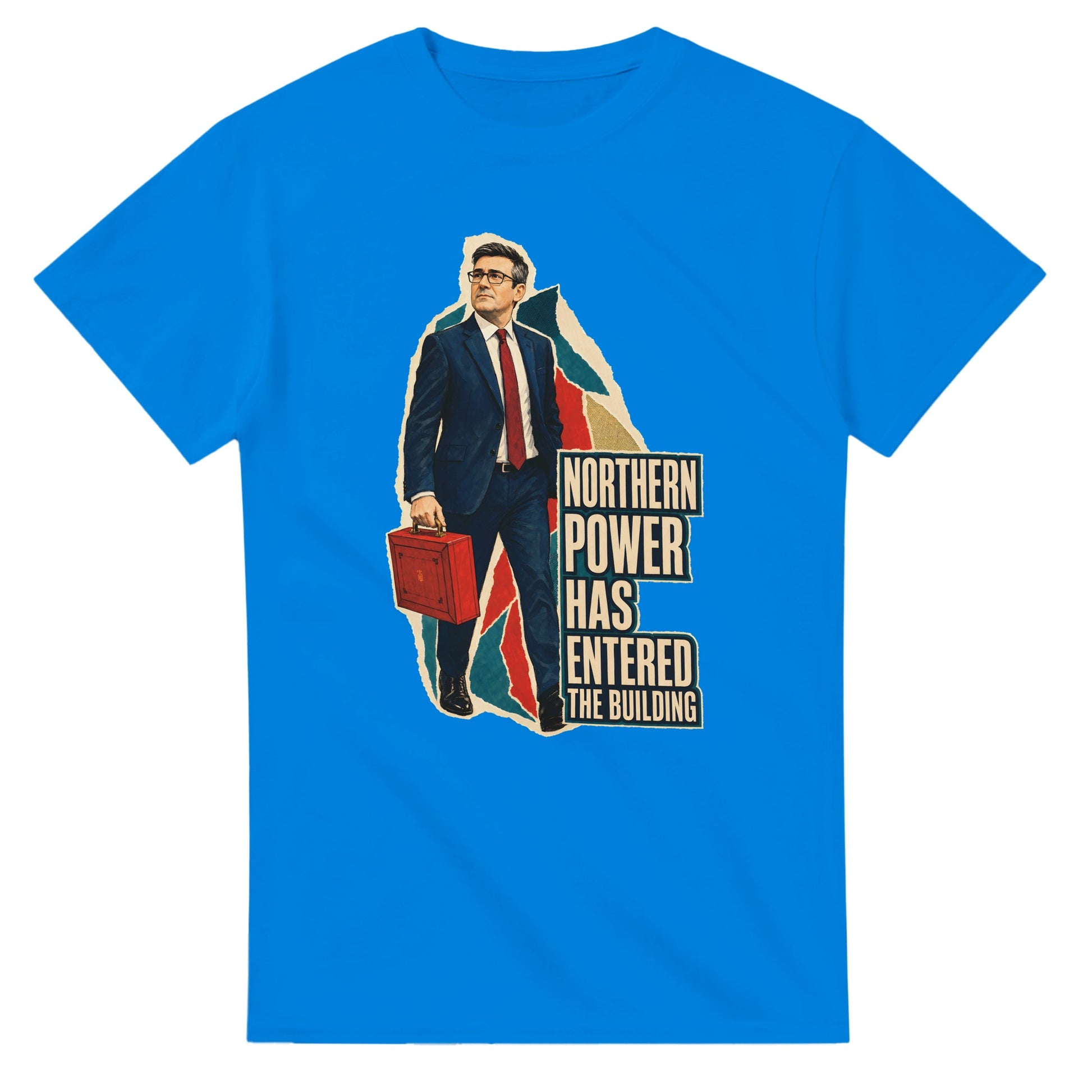 Northern Power Has Entered the Building Tote Bag T-shirt — product view 2