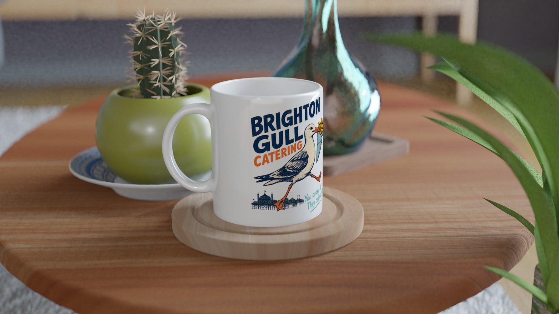 Brighton Gull Catering - You Order It, They Collect It Mug — product view 3