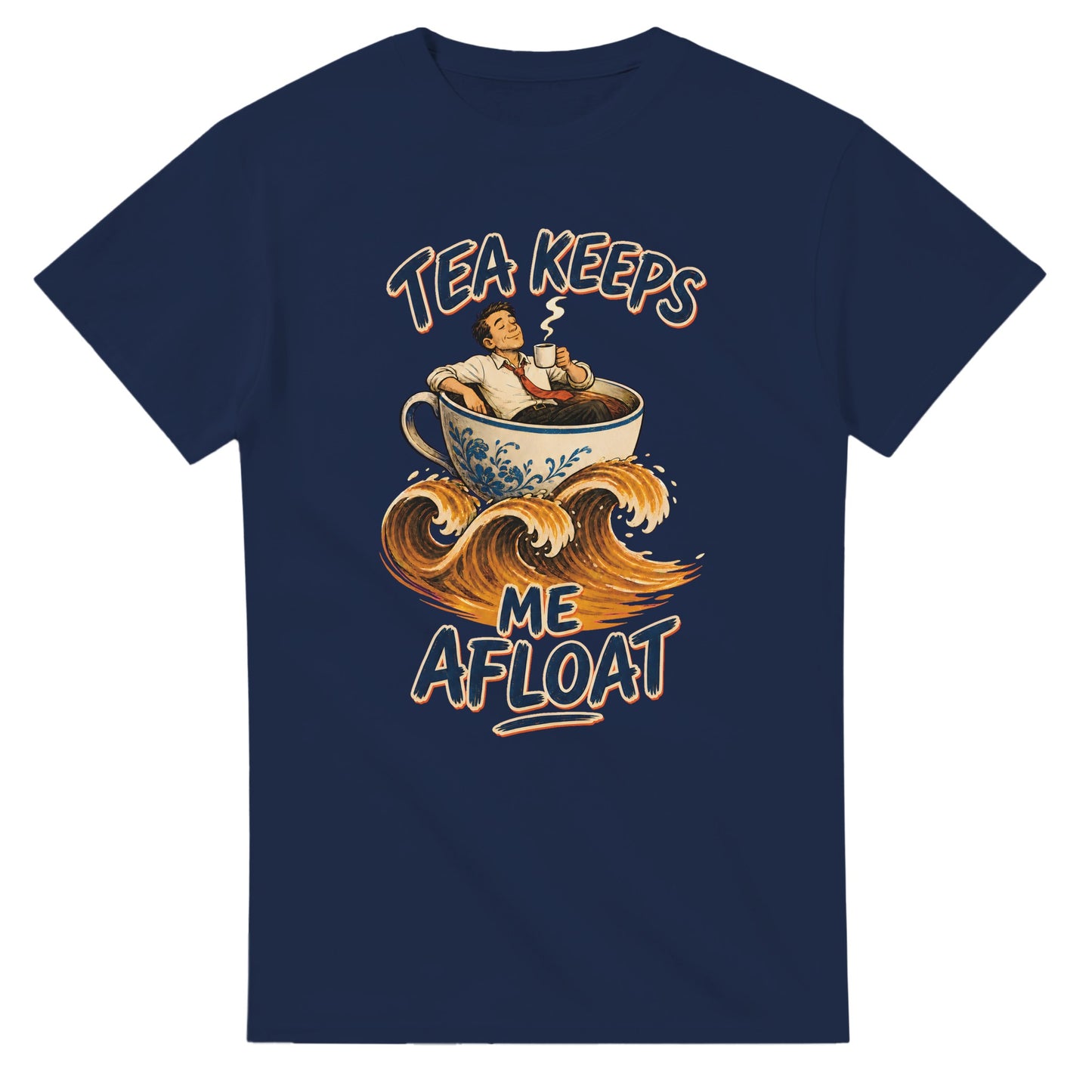 Tea Keeps Me Afloat T-shirt — product view 5