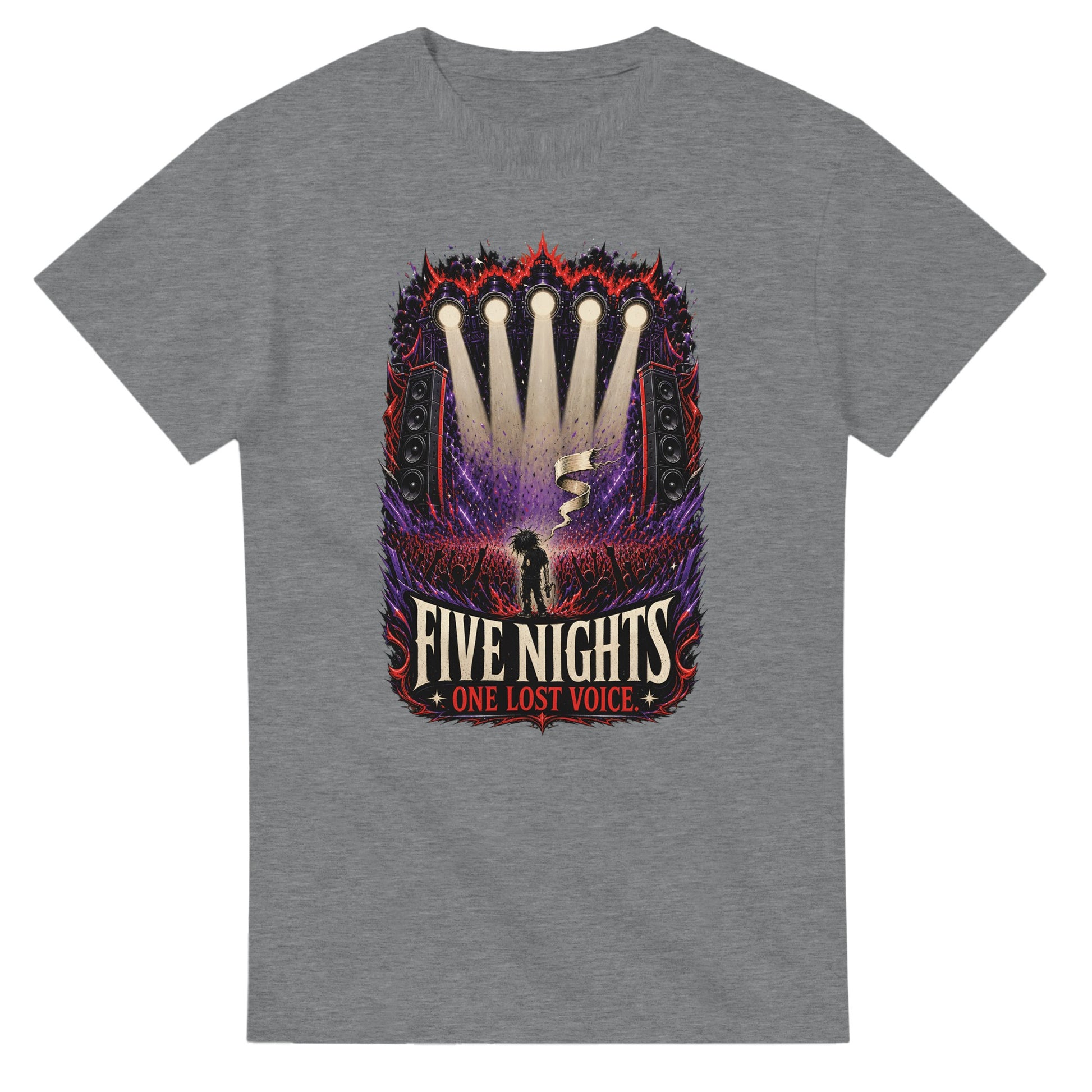 Five Nights, One Lost Voice T-shirt — product view 6