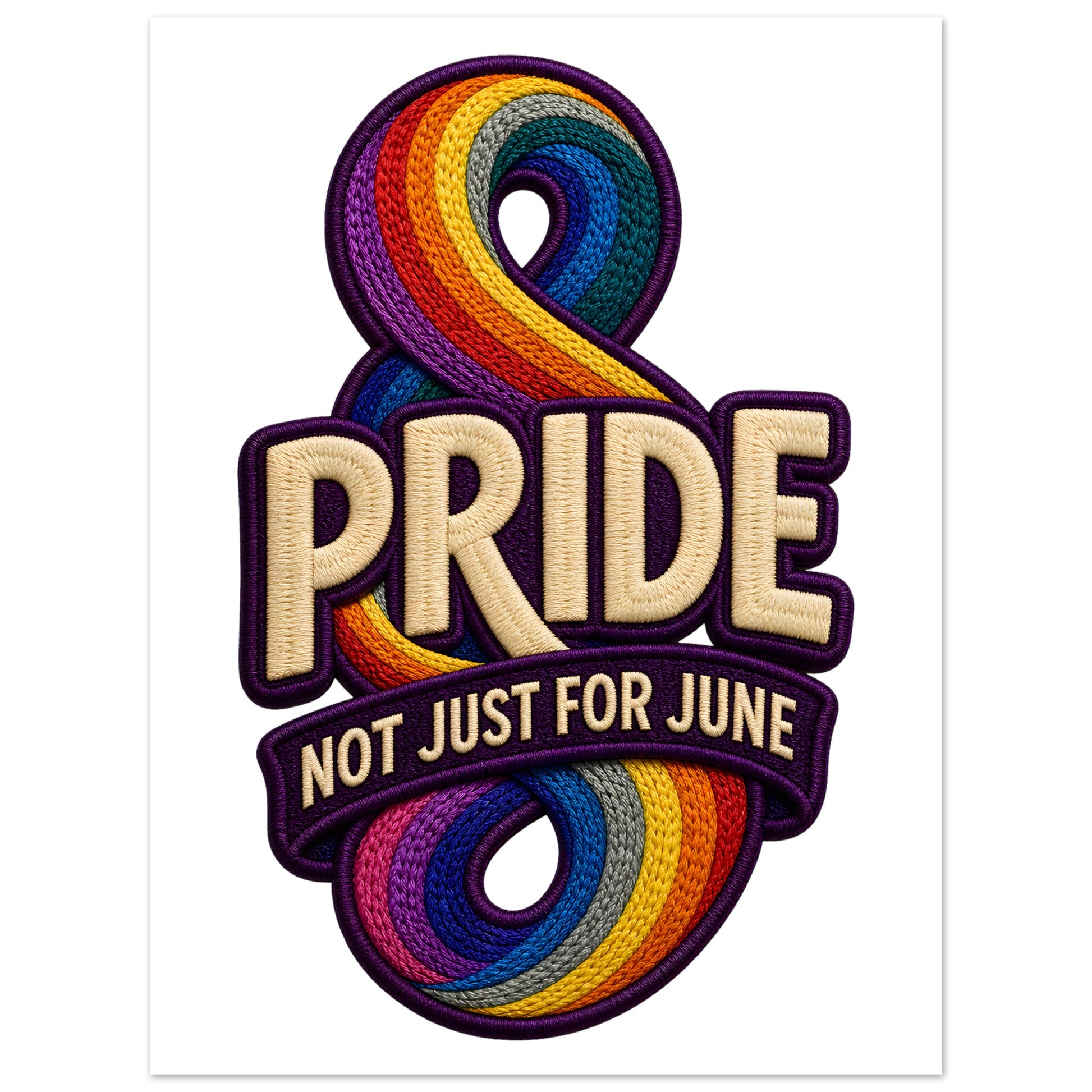 Pride: Not Just for June Poster — product view 5