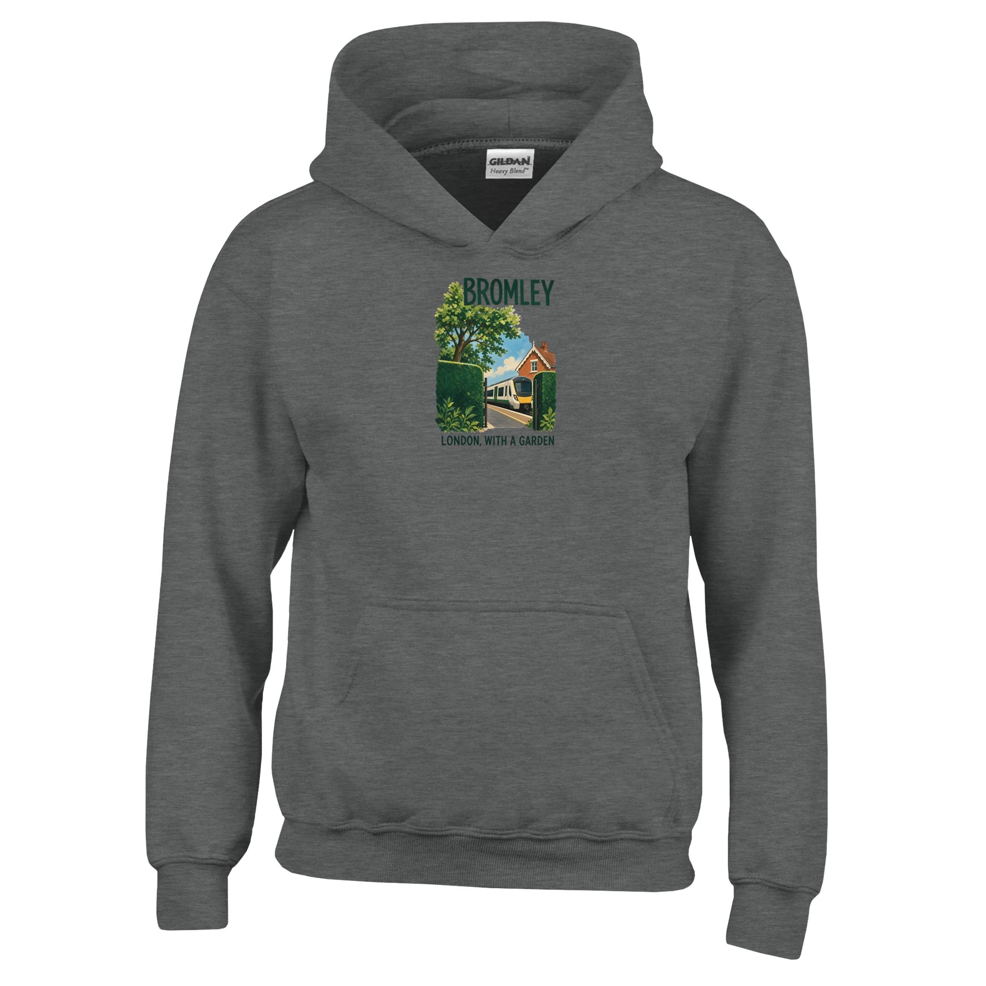 Bromley: London with a Garden Kids' Hoodie — product view 2