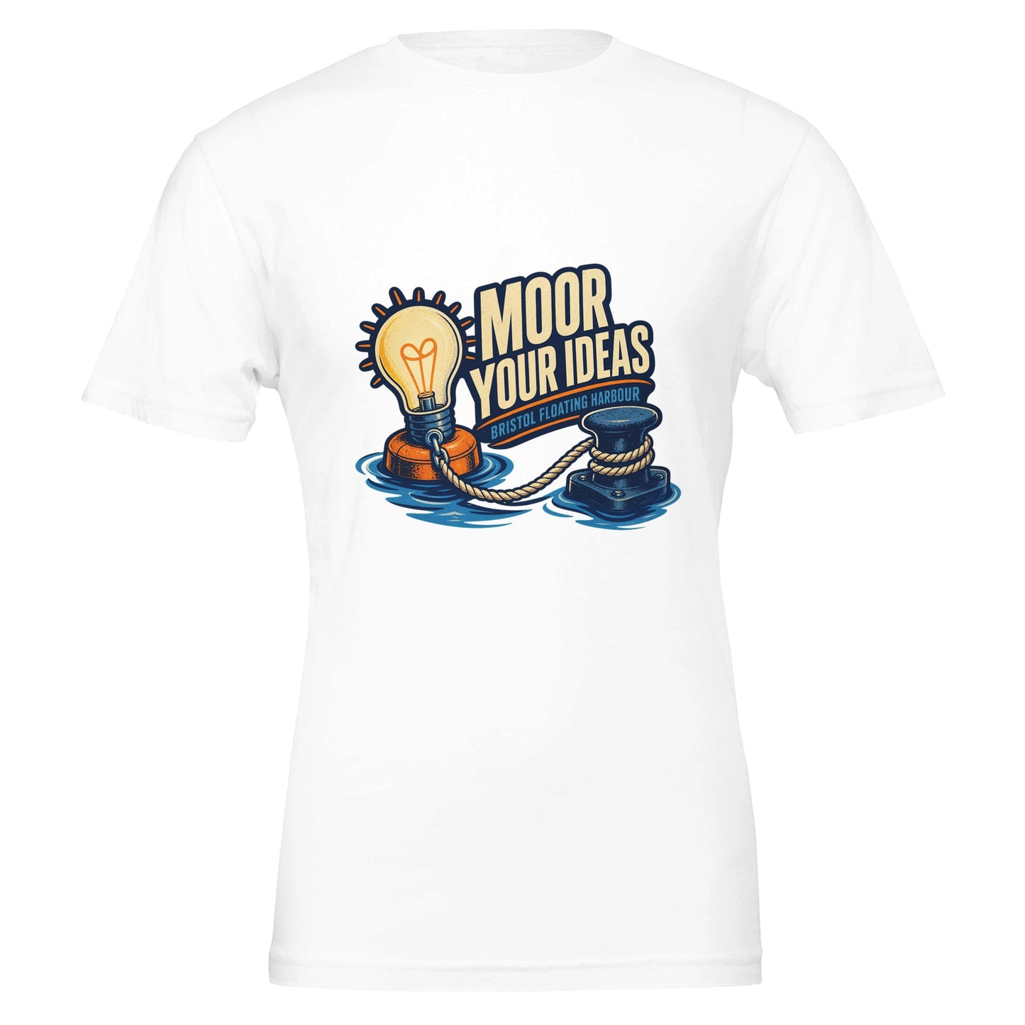 Moor Your Ideas – Bristol Floating Harbour T-shirt — product view 1