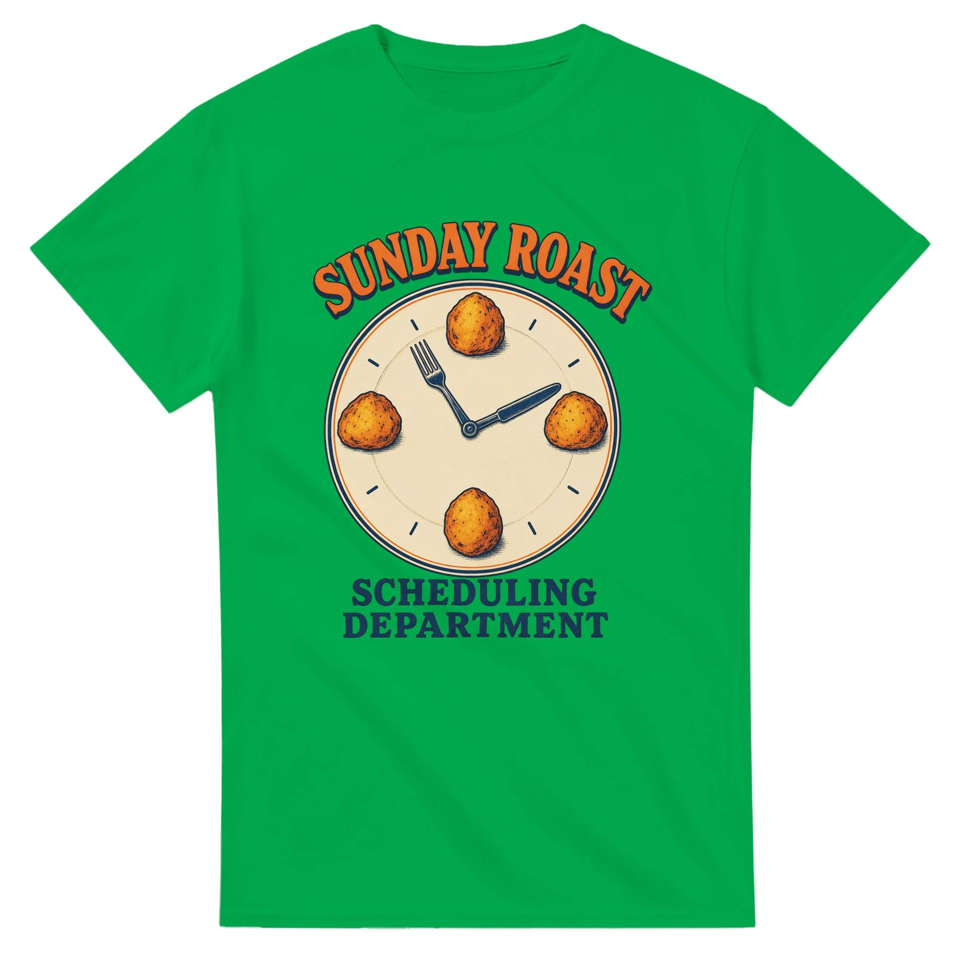 Sunday Roast Scheduling Department T-shirt — product view 11